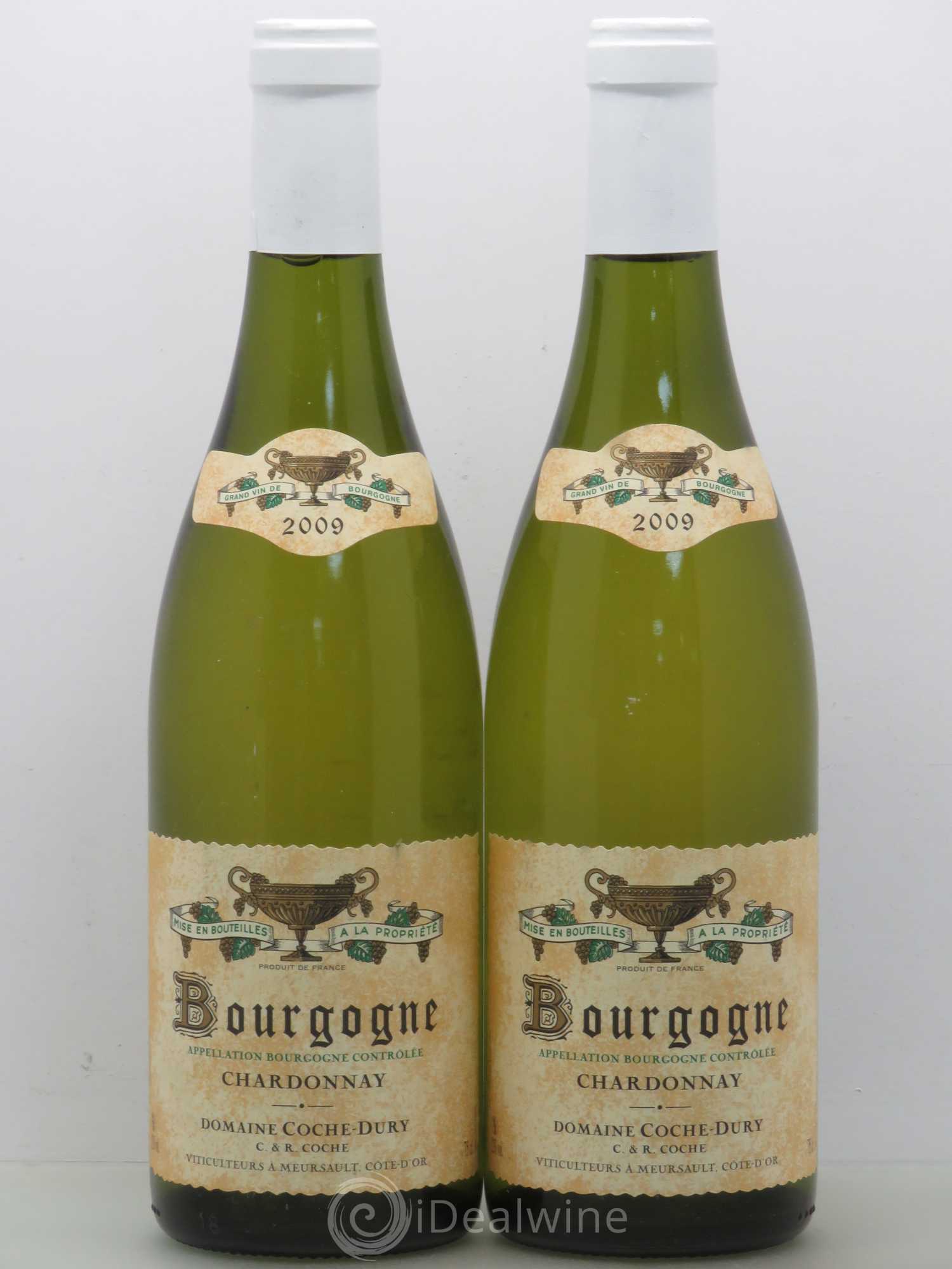 Bourgogne Coche Dury (Domaine) Chardonnay 2009 - Lot de 2 bouteilles - 0