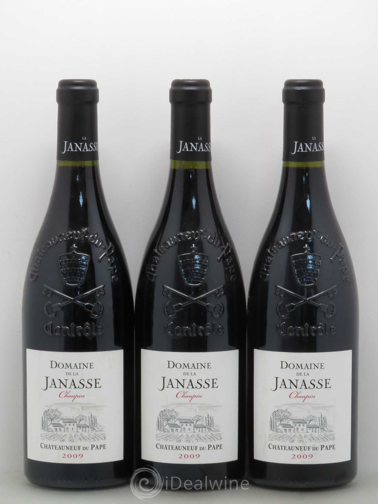 Châteauneuf-du-Pape Cuvée Chaupin La Janasse (Domaine de) 2009 - Lot de 3 bouteilles - 0