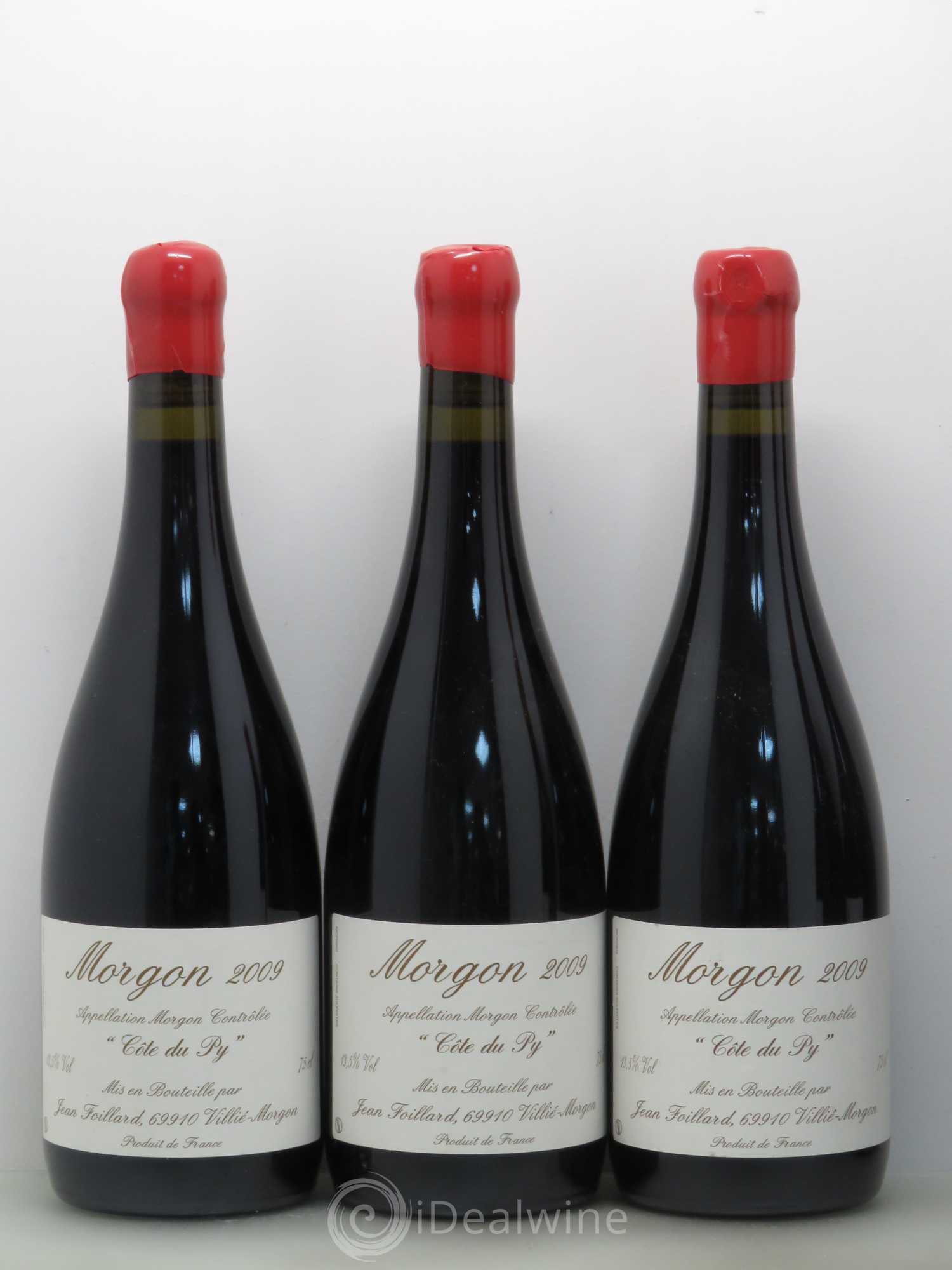 Morgon Côte du Py Jean Foillard 2009 - Lot de 5 bouteilles - 1