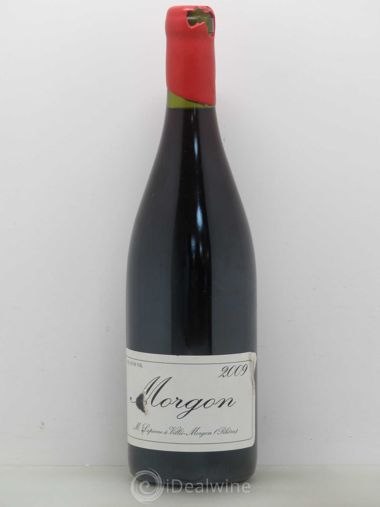 Morgon Marcel Lapierre (Domaine) 2009 - Lot de 1 bouteille - 0