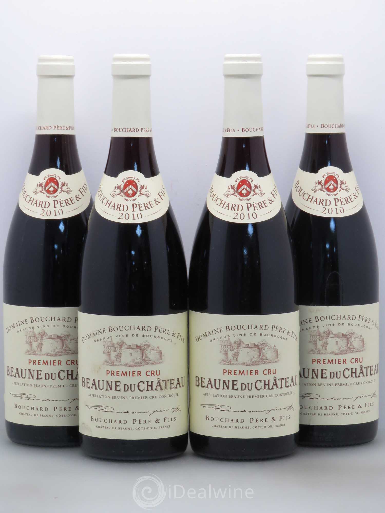 Beaune 1er Cru du Château Bouchard Père & Fils 2010 - Lot de 4 bouteilles - 0
