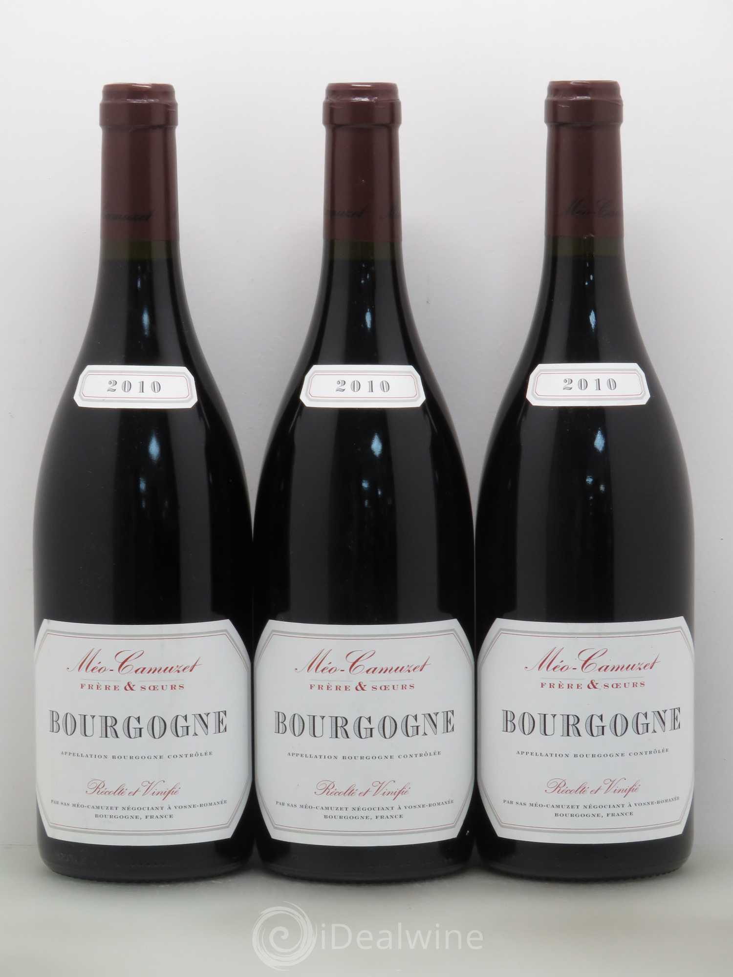 Bourgogne Méo-Camuzet (Frère & Soeurs) 2010 - Lot de 6 bouteilles - 2