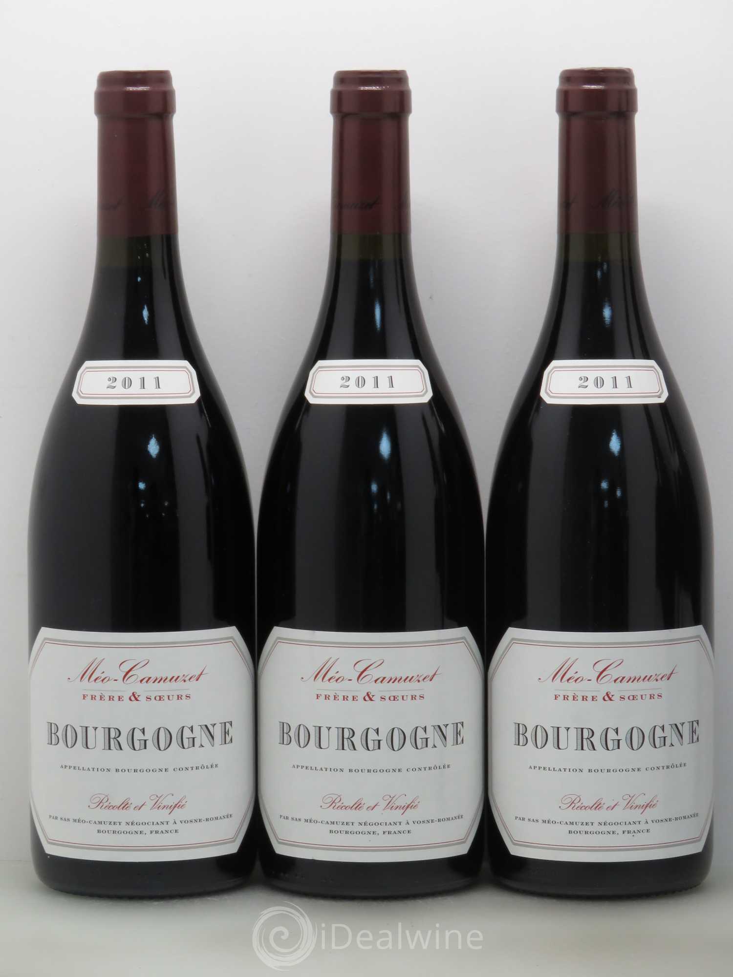 Bourgogne Méo-Camuzet (Frère & Soeurs) 2011 - Lot de 5 bouteilles - 1