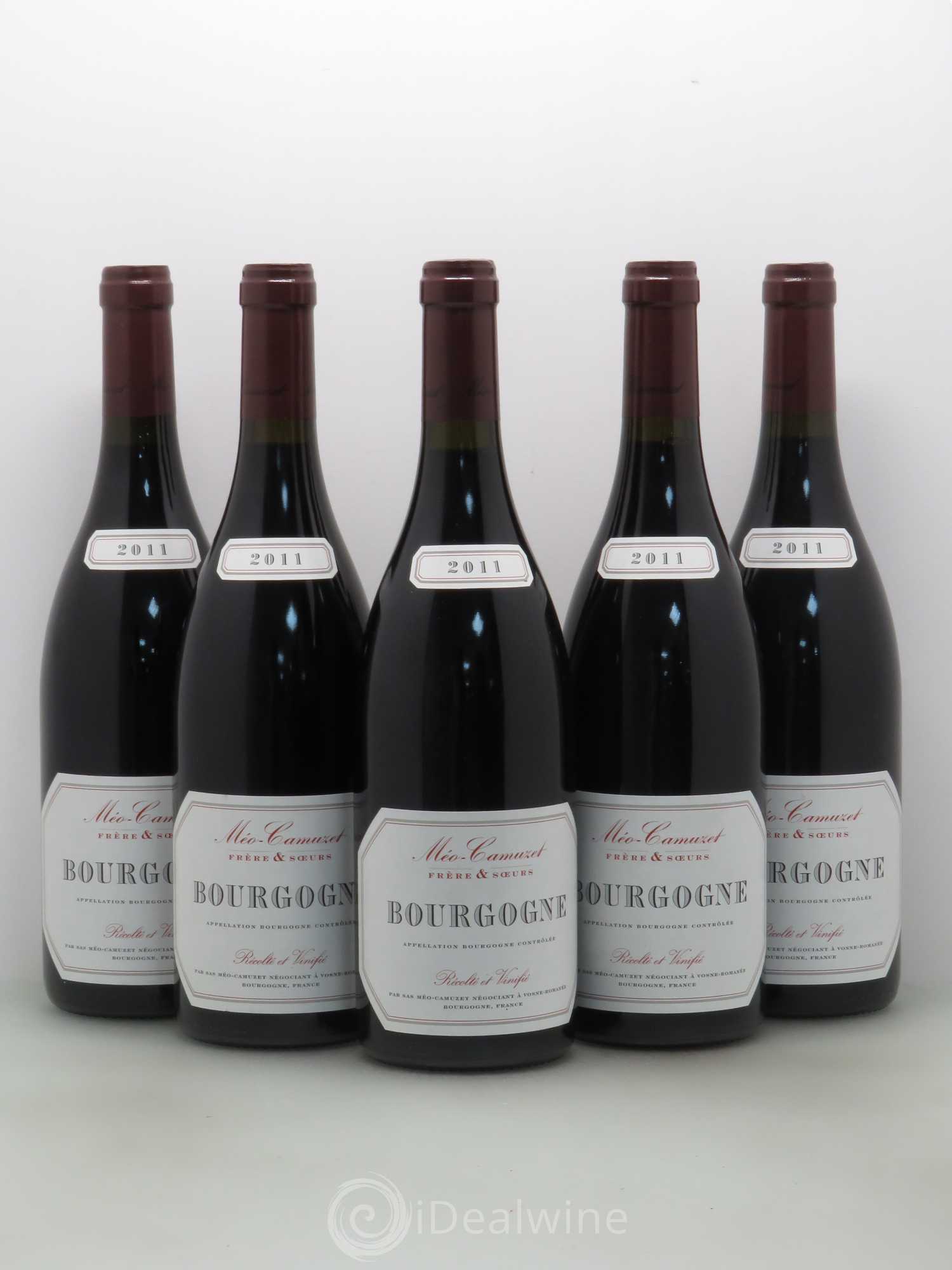 Bourgogne Méo-Camuzet (Frère & Soeurs) 2011 - Lot de 5 bouteilles - 0