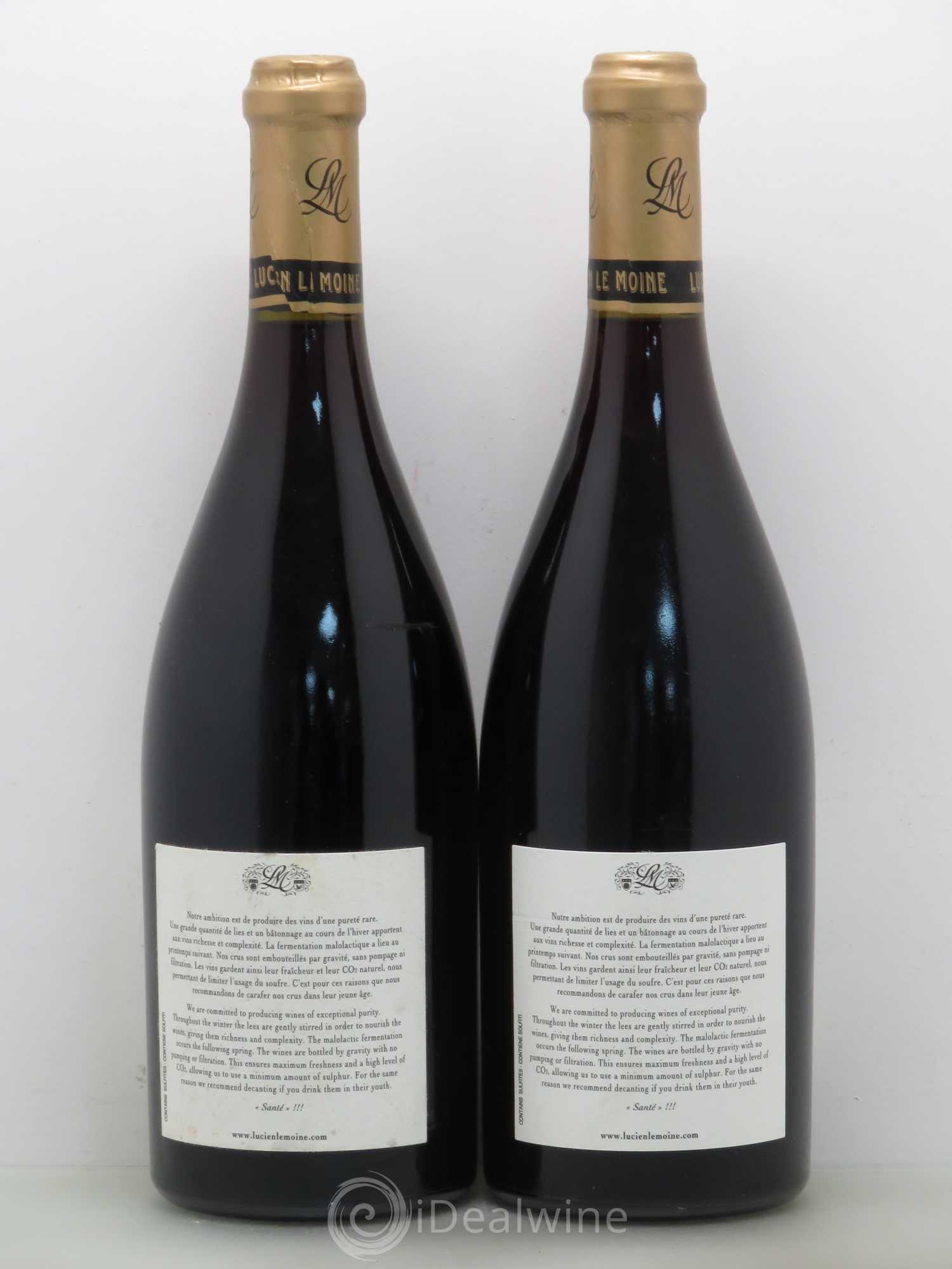 Corton Grand Cru Renardes Le Moine 2011 - Lot de 2 bouteilles - 1