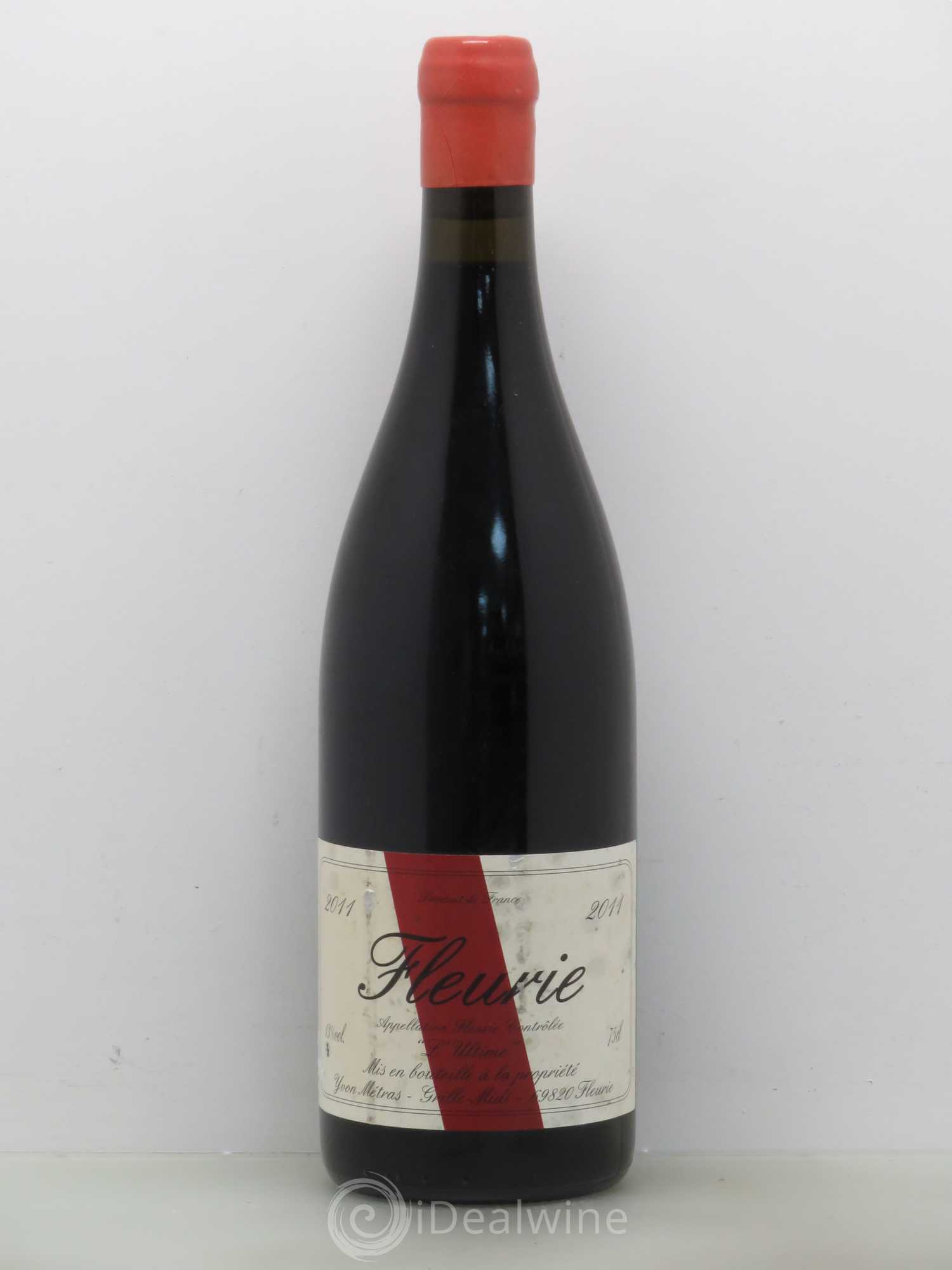 Fleurie l'Ultime Yvon Métras 2011 - Lot de 1 bouteille - 0