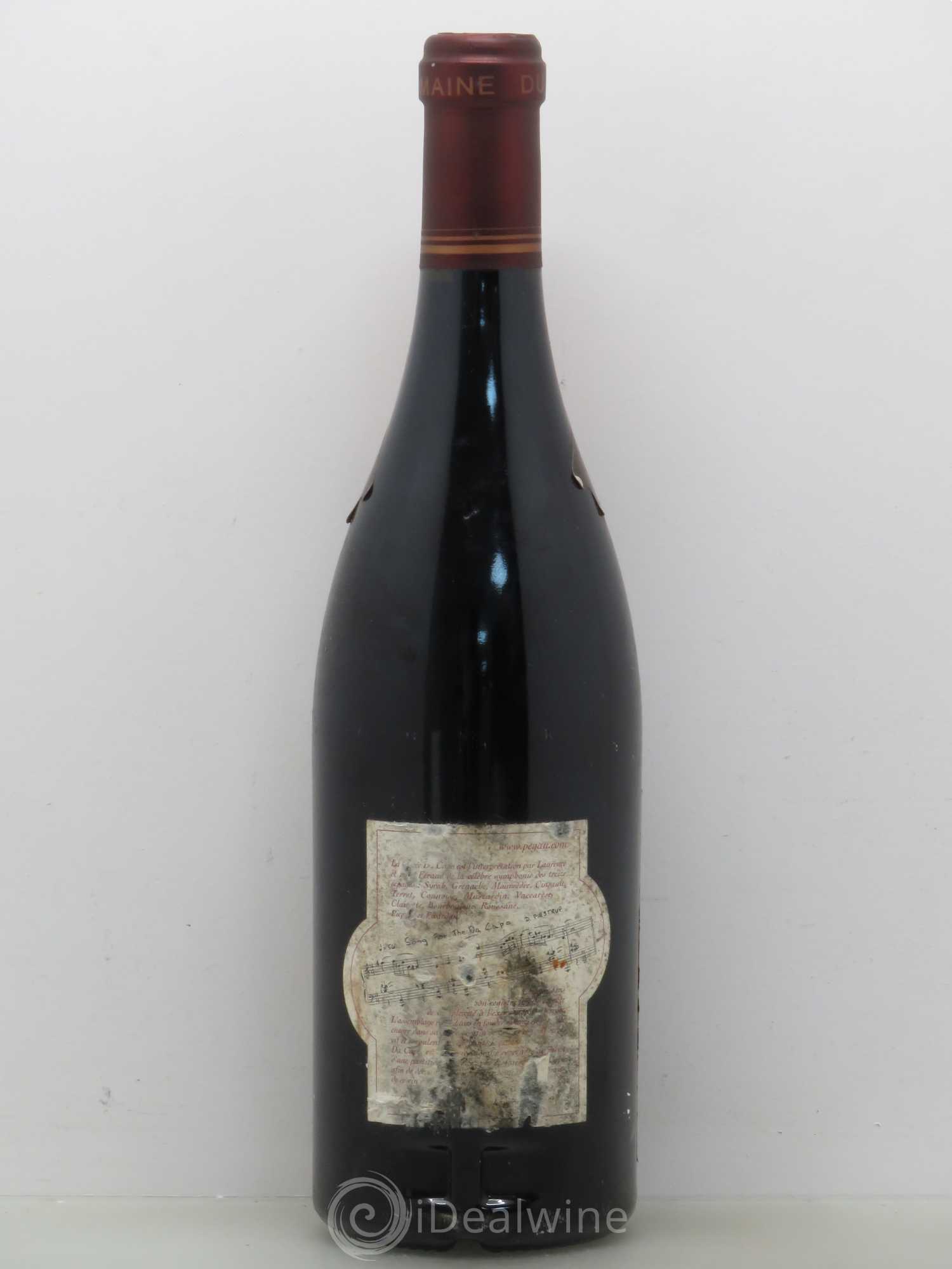 Châteauneuf-du-Pape Domaine du Pégau Cuvée Da Capo Paul et Laurence Féraud 2000 - Lotto di 1 bottiglia - 1