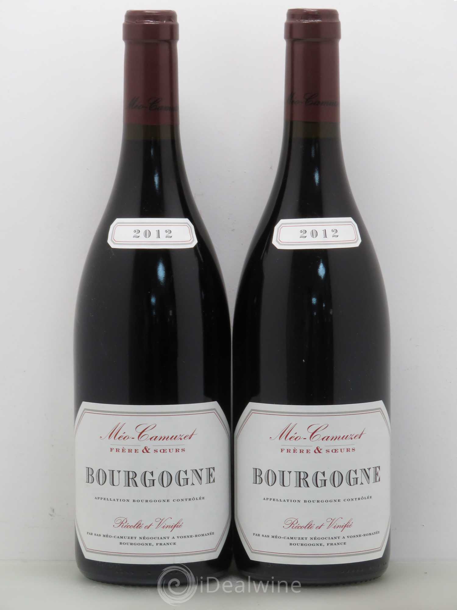 Bourgogne Méo-Camuzet (Frère & Soeurs) 2012 - Lot de 5 bouteilles - 2
