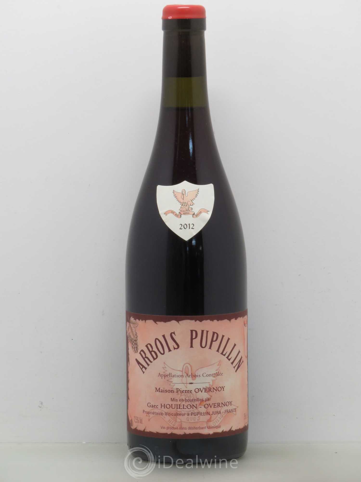 Arbois-Pupillin Poulsard (cire rouge) Overnoy-Houillon (Domaine) 2012 - Lot de 1 bouteille - 0