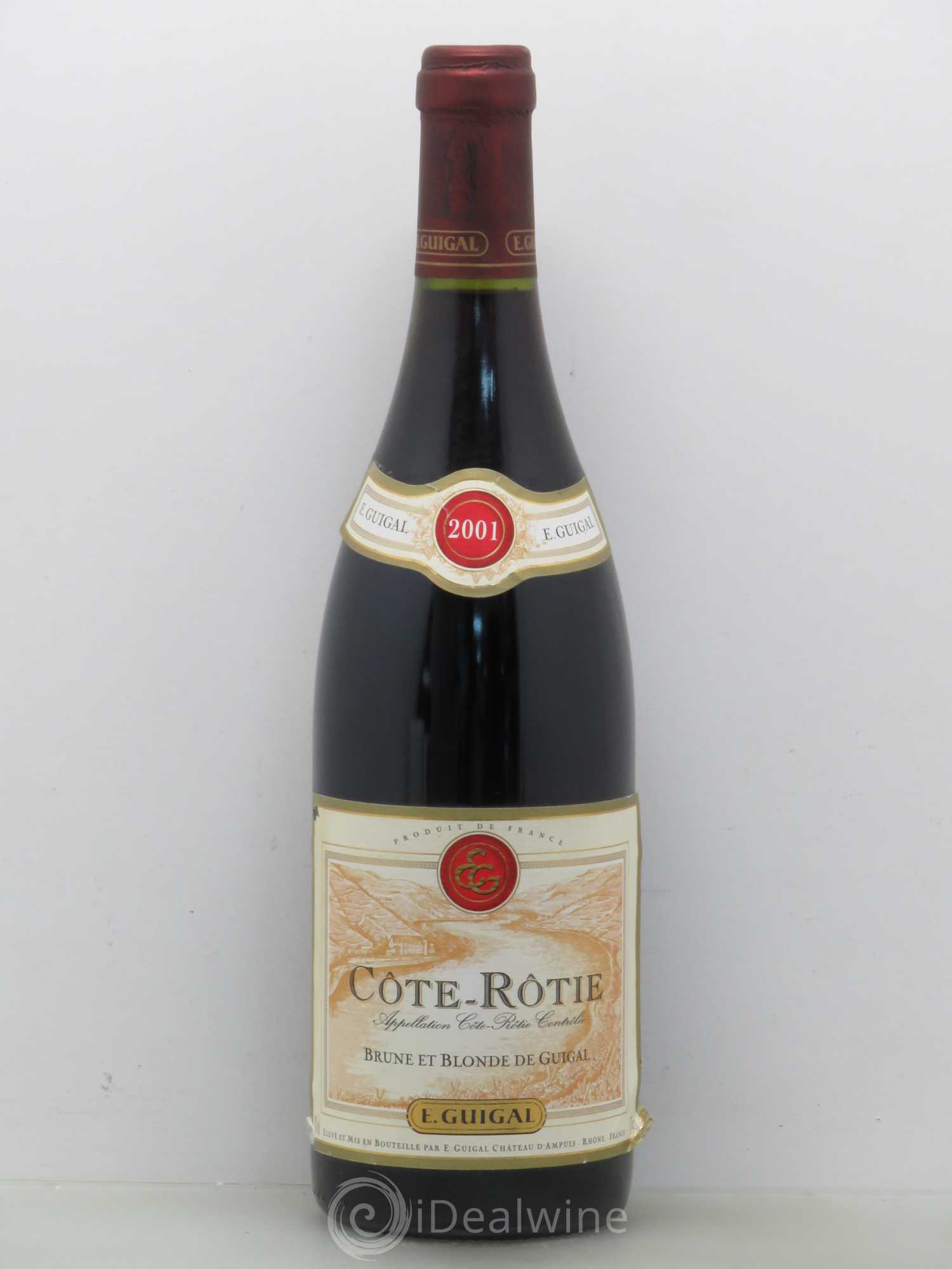 Côte-Rôtie Côtes Brune et Blonde Guigal 2001 - Lot de 1 bouteille - 0