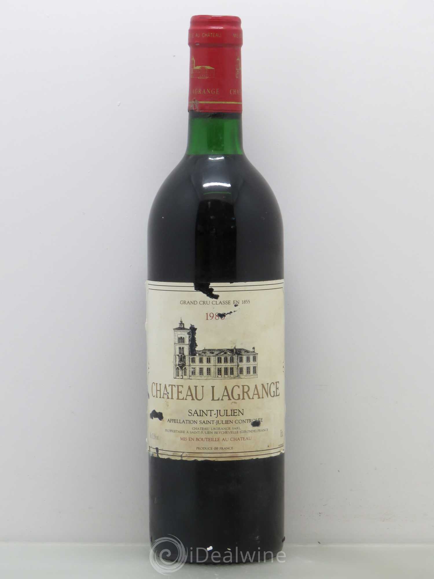 Château Lagrange 3ème Grand Cru Classé 1986 - Lot de 1 bouteille - 0