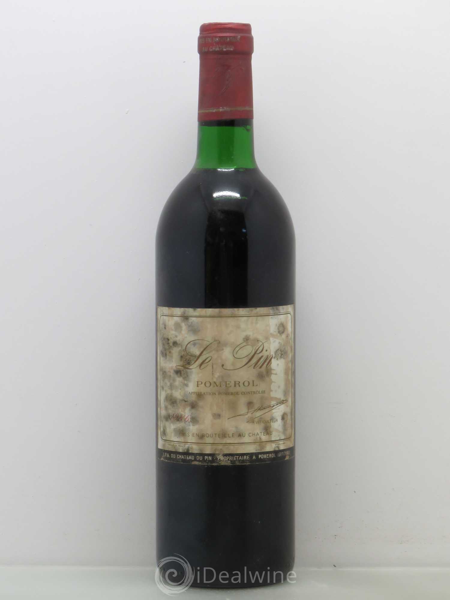 Château Le Pin 1986 - Lot de 1 bouteille - 0