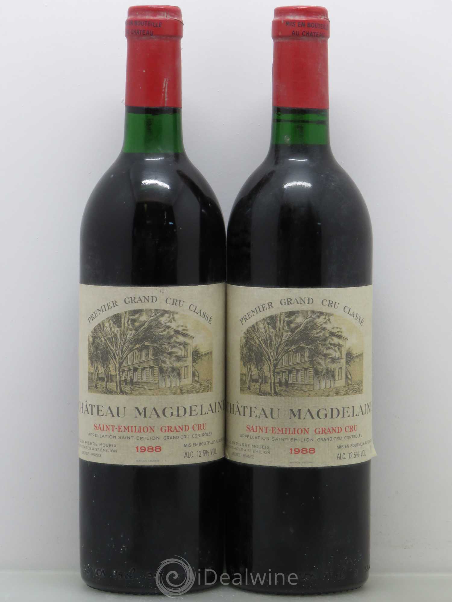 Château Magdelaine 1988 - Lot de 2 bouteilles - 0
