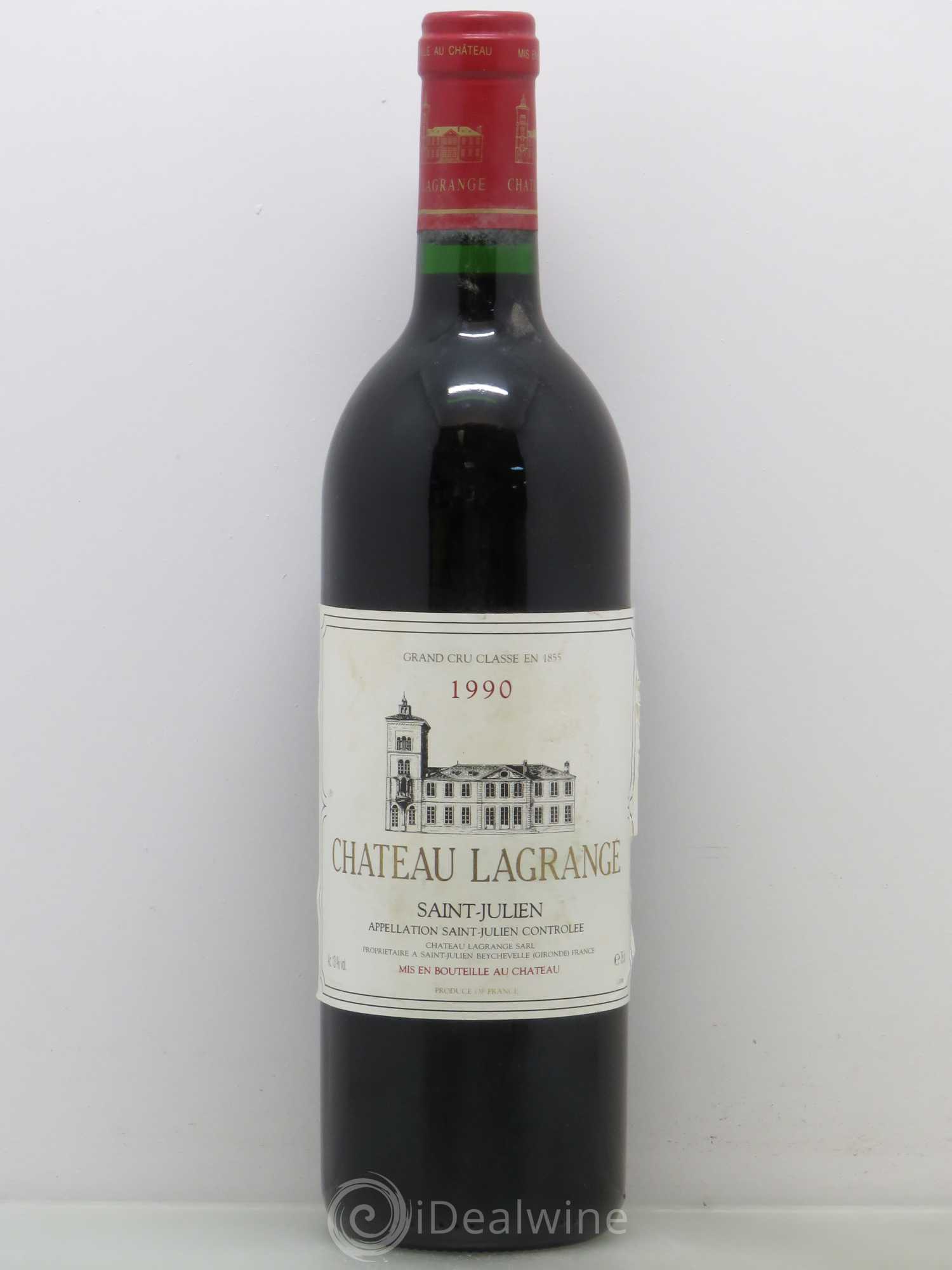 Château Lagrange 3ème Grand Cru Classé 1990 - Lot de 1 bouteille - 0