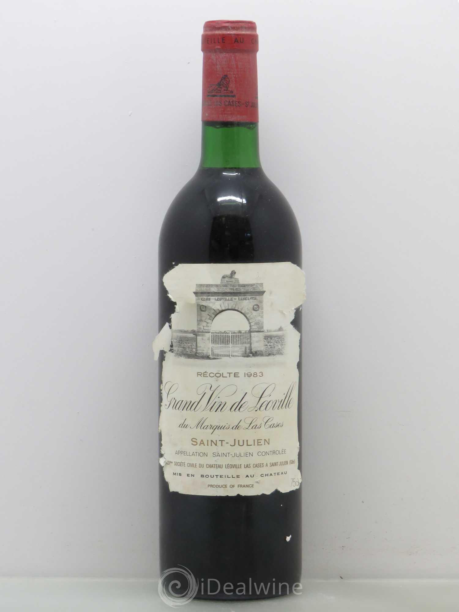 Château Léoville Las Cases 2ème Grand Cru Classé 1983 - Lot de 1 bouteille - 0