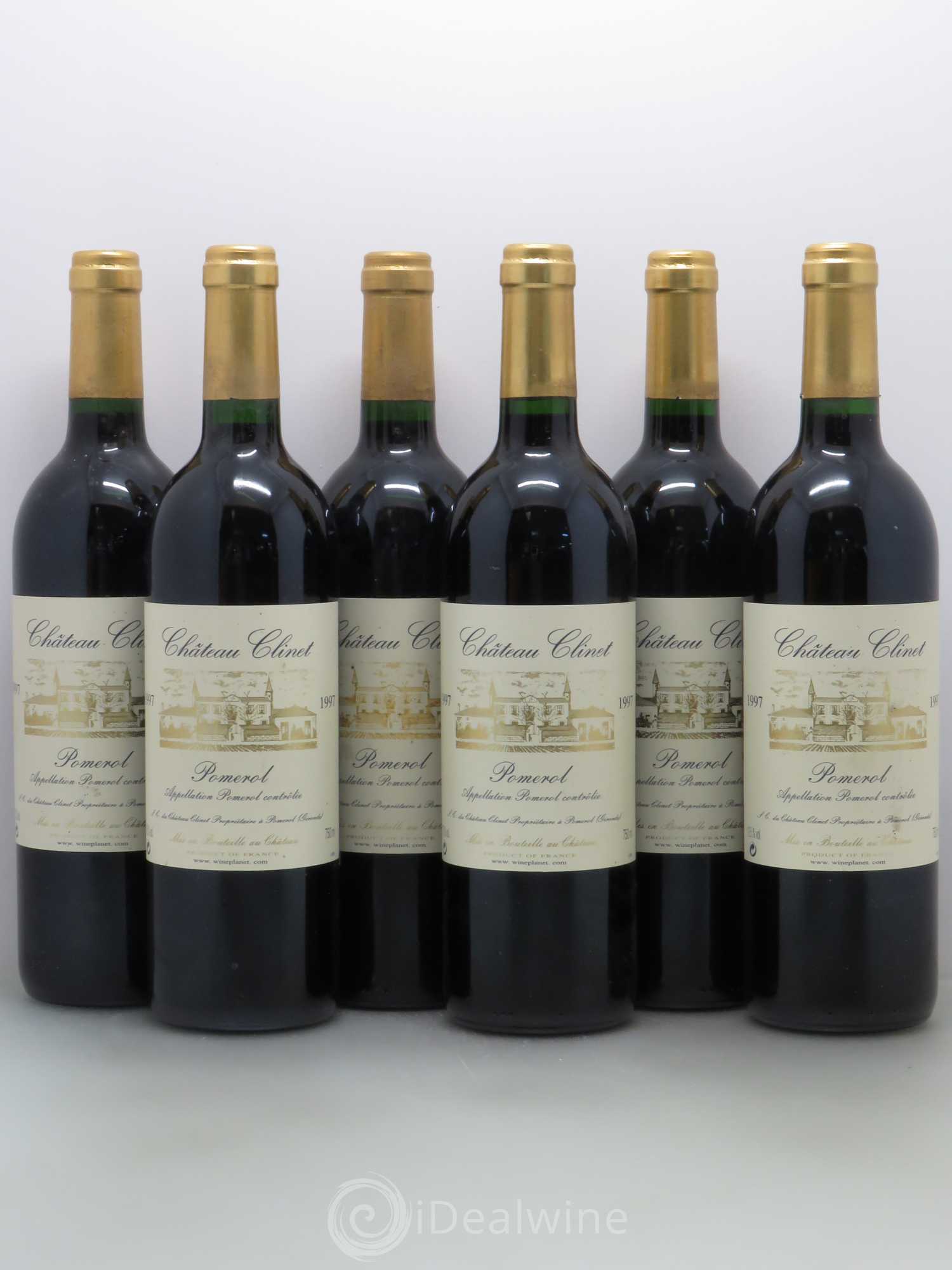 Château Clinet 1997 - Lot de 6 bouteilles - 0