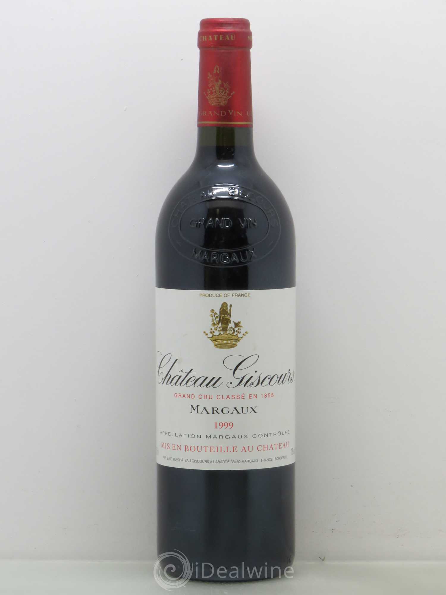 Château Giscours 3ème Grand Cru Classé 1999 - Lot de 1 bouteille - 0