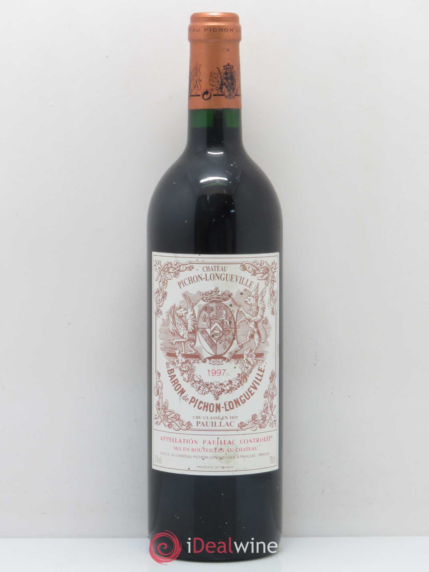 Pichon Longueville Baron 2ème Grand Cru Classé 1997 - Lot de 1 bouteille - 0