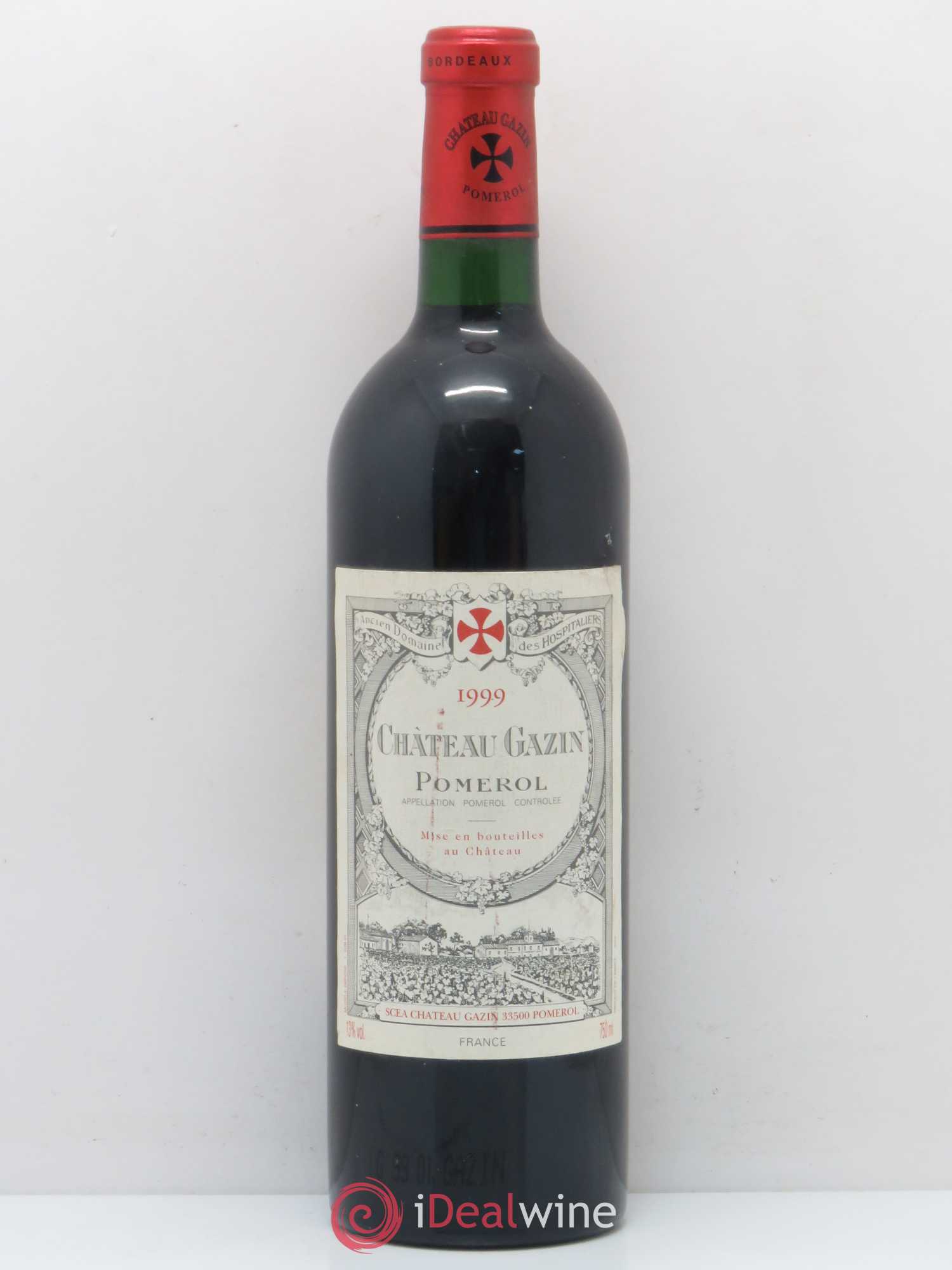 Château Gazin 1999 - Lot de 1 bouteille - 0