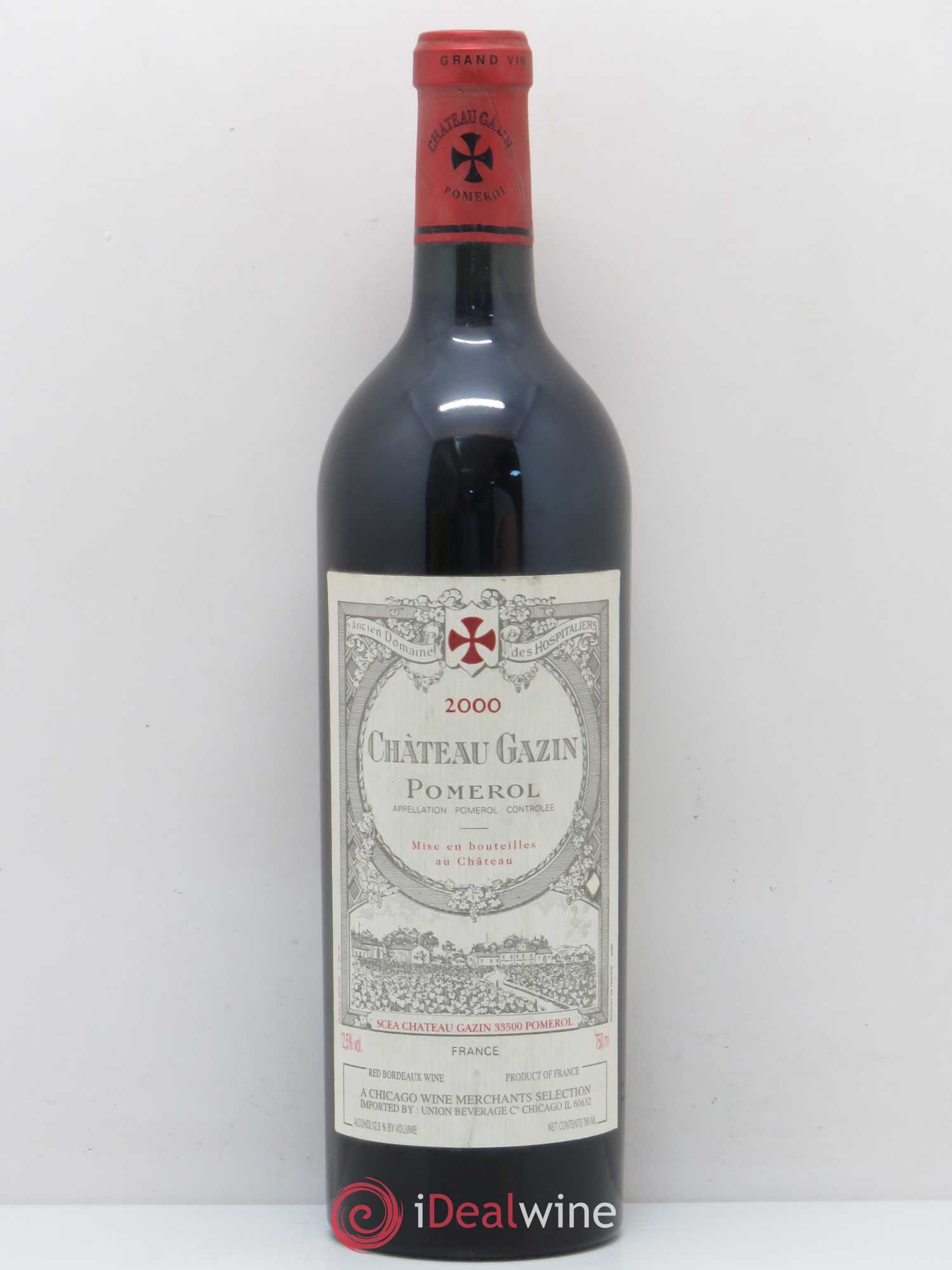 Château Gazin 2000 - Lot de 1 bouteille - 0