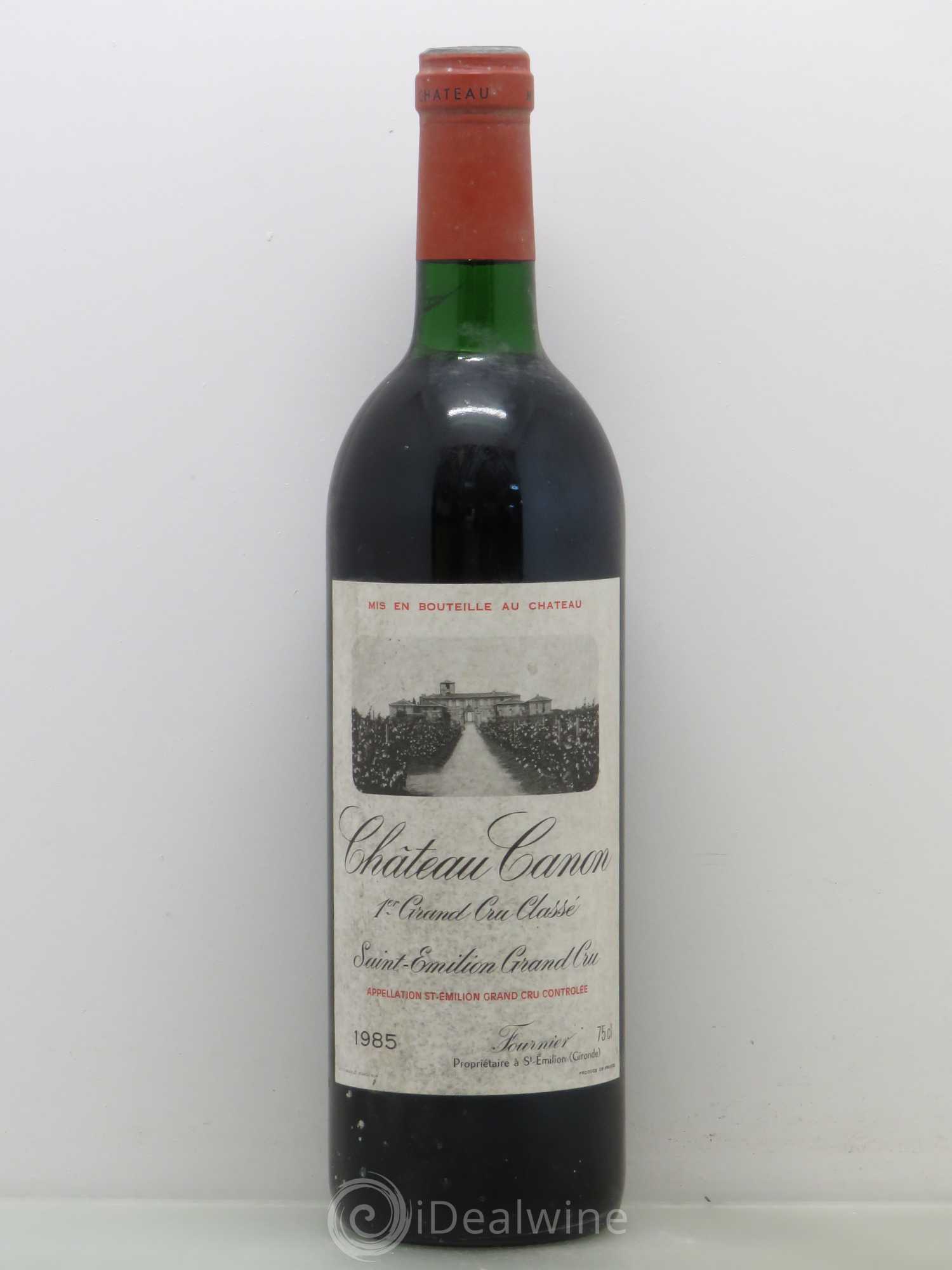 Château Canon 1er Grand Cru Classé B 1985 - Lot de 1 bouteille - 0