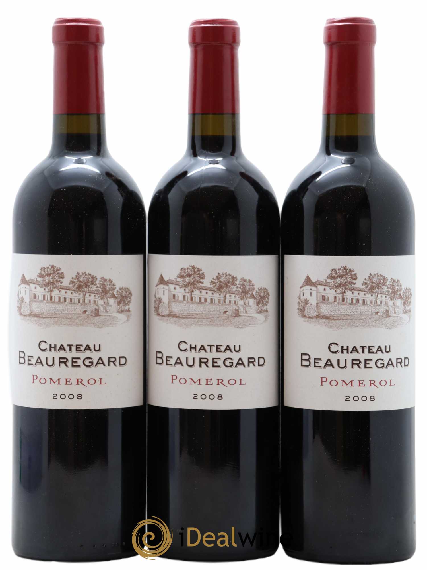 Château Beauregard (sans prix de réserve) 2008 - Lot de 6 bouteilles - 1
