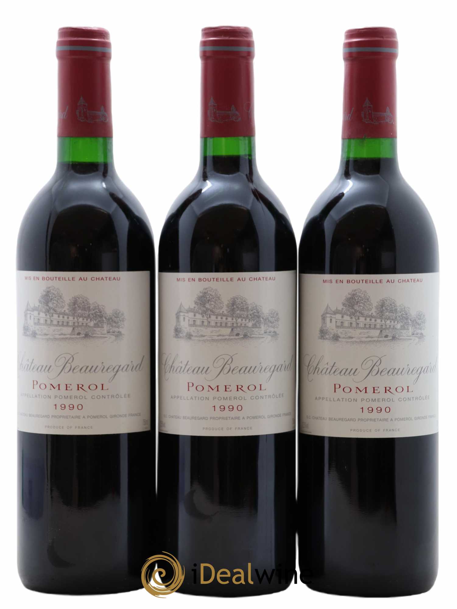 Château Beauregard 1990 - Lot de 6 bouteilles - 2