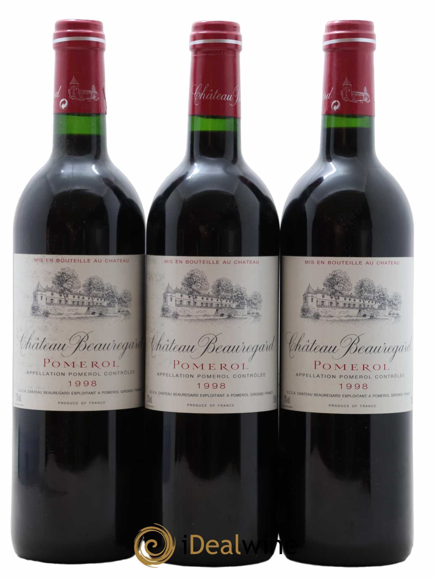 Château Beauregard 1998 - Lot de 6 bouteilles - 2