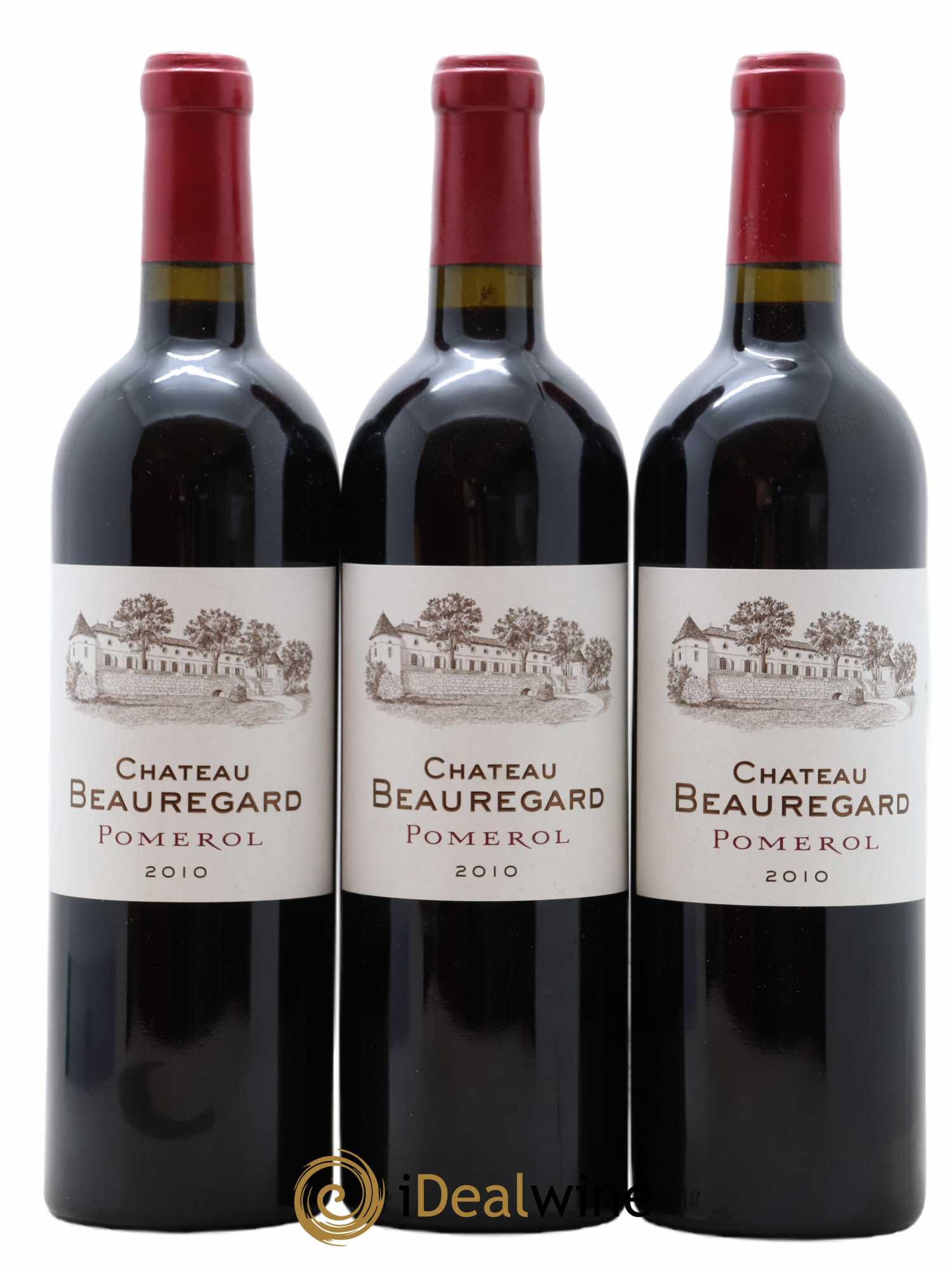 Château Beauregard 2010 - Lot de 3 bouteilles - 0