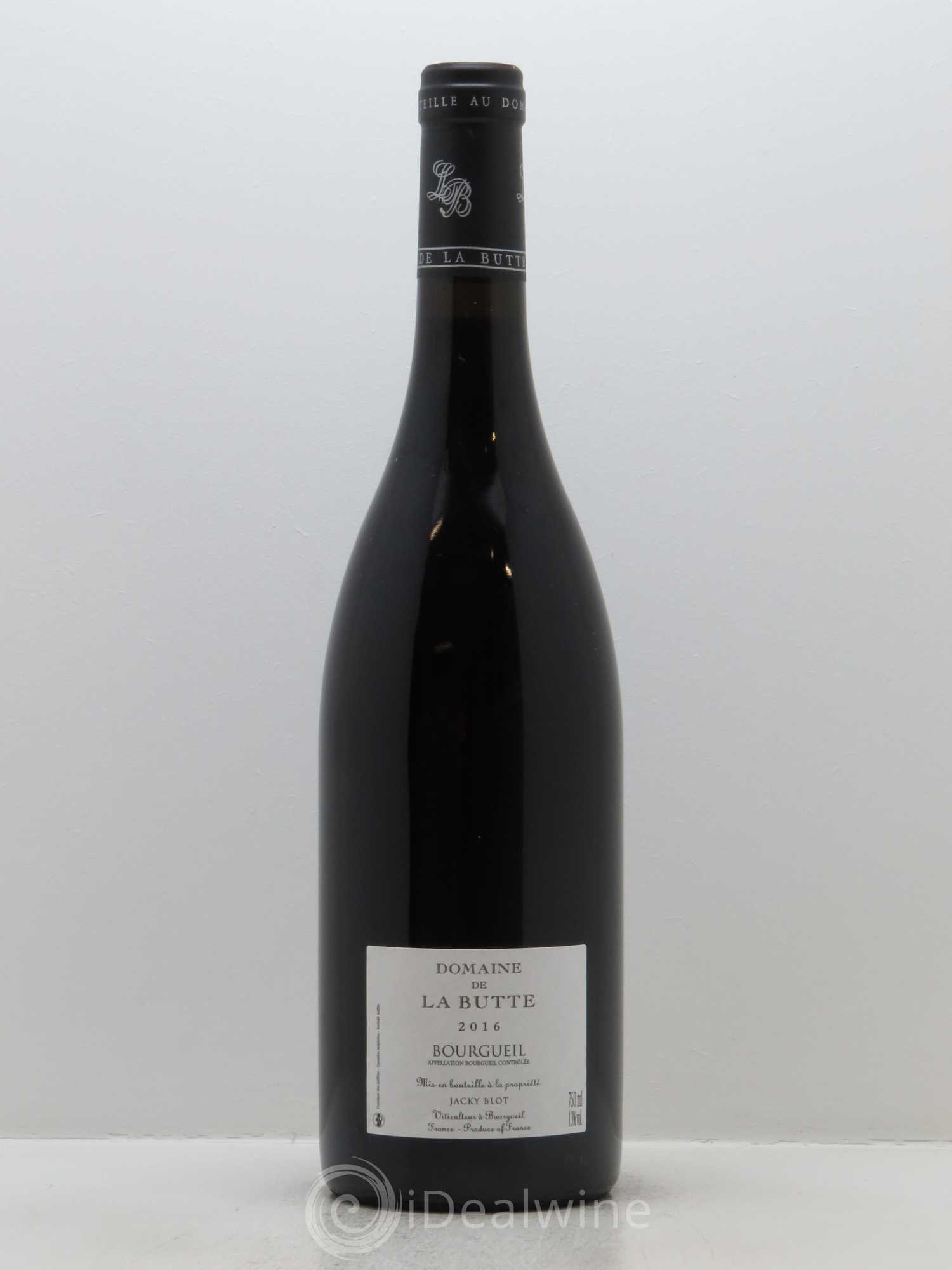 Bourgueil Perrières Domaine de La Butte - Jacky Blot 2016 - Lot de 1 bouteille - 1