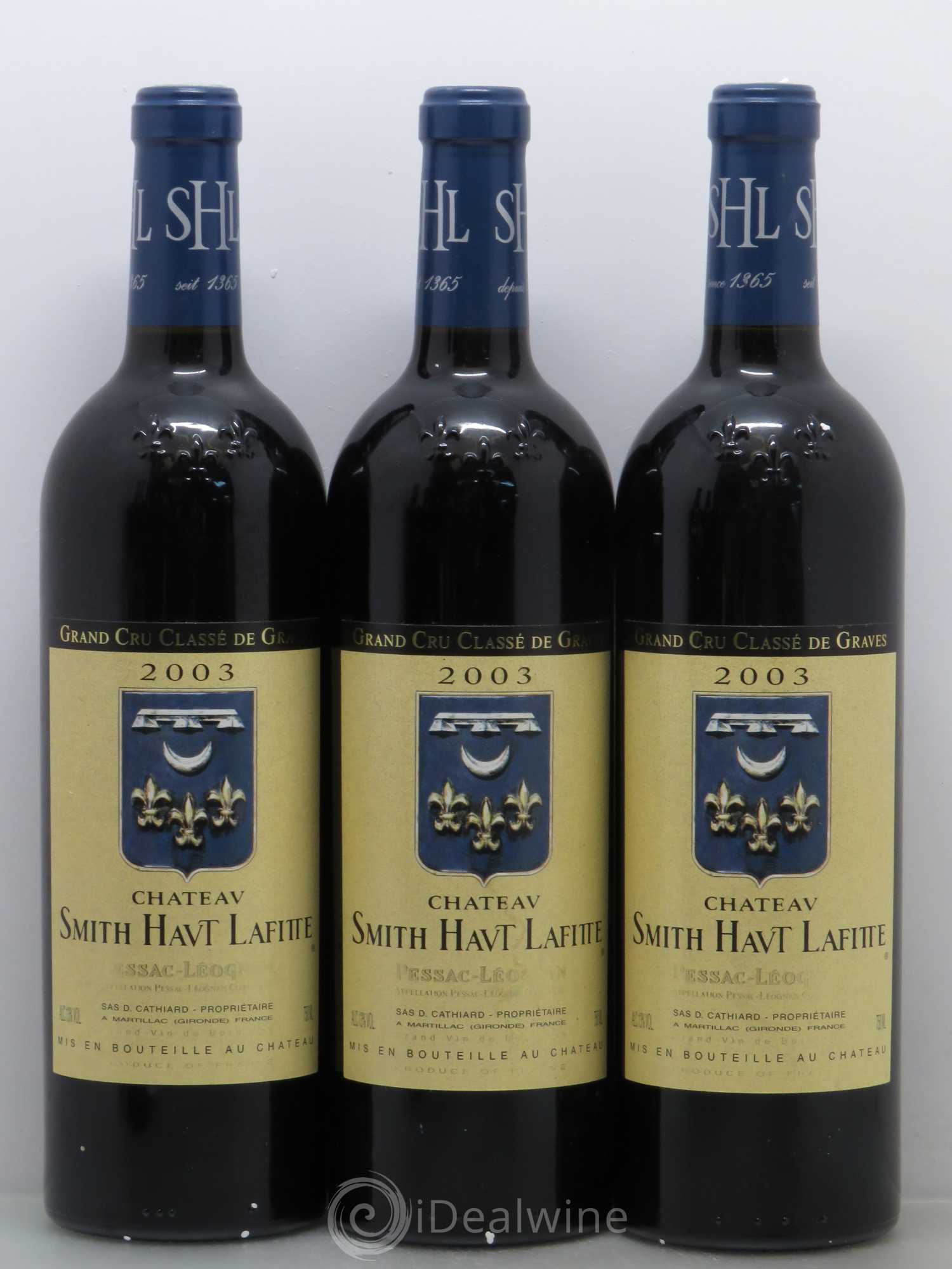 Château Smith Haut Lafitte Cru Classé de Graves 2003 - Lot de 12 bouteilles - 1