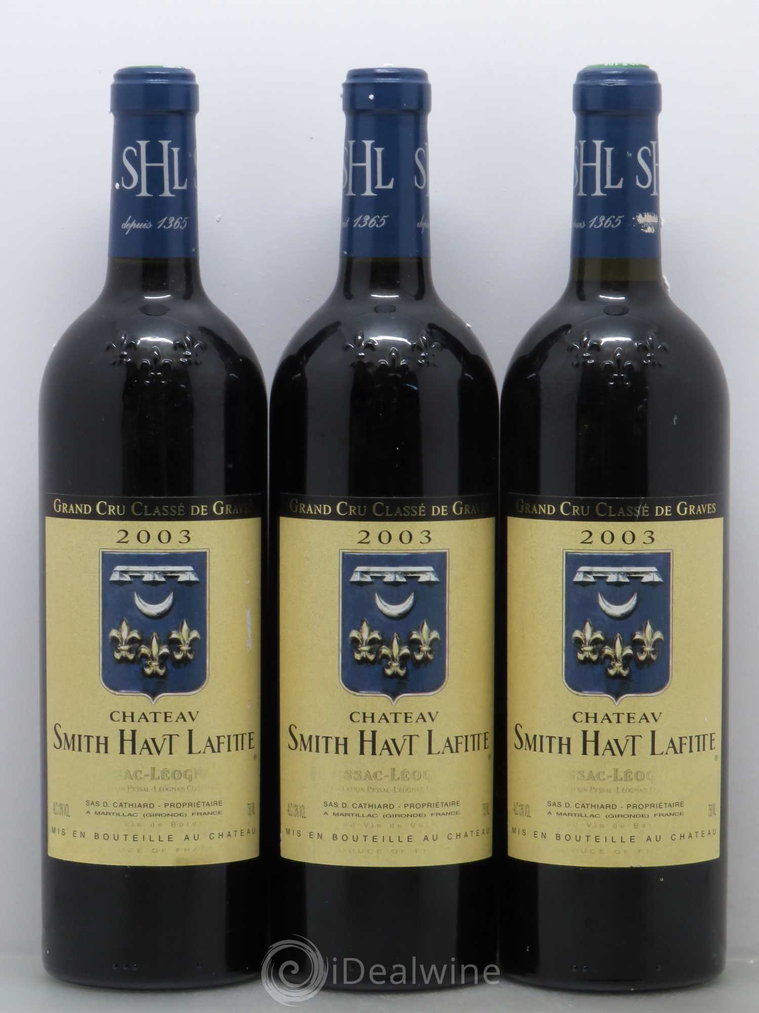 Château Smith Haut Lafitte Cru Classé de Graves 2003 - Lot de 12 bouteilles - 2