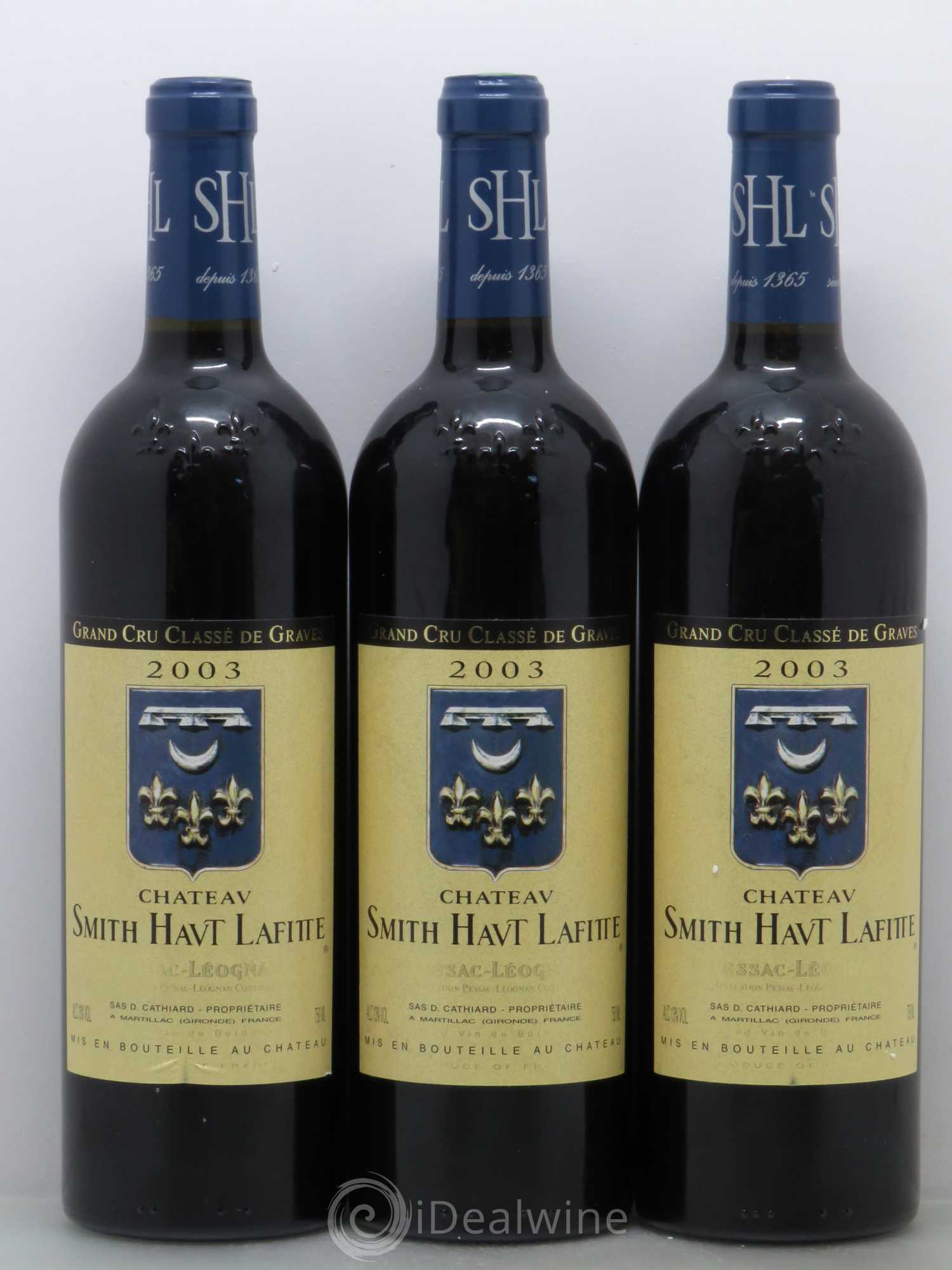 Château Smith Haut Lafitte Cru Classé de Graves 2003 - Lot de 12 bouteilles - 3