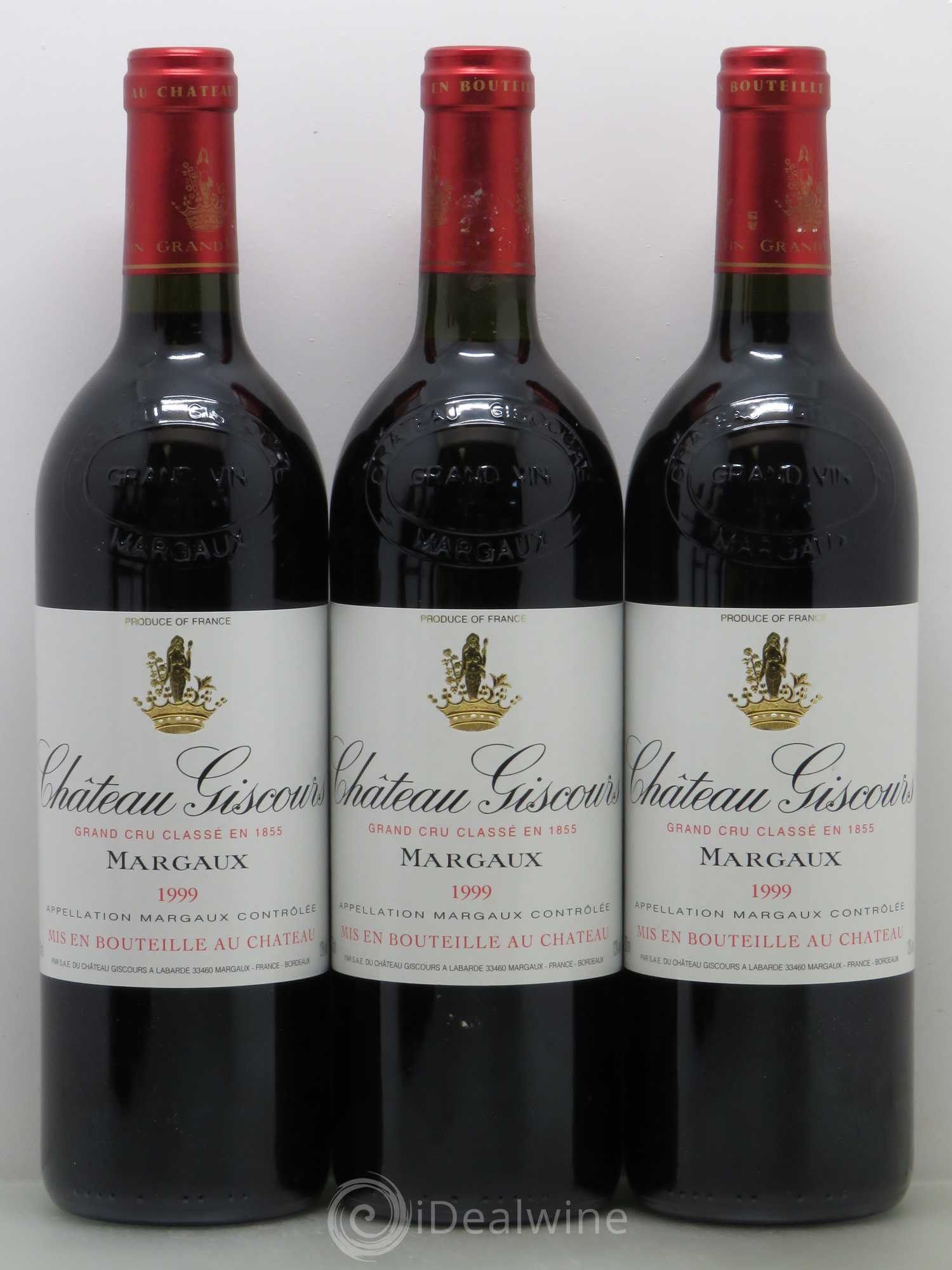 Château Giscours 3ème Grand Cru Classé 1999 - Lot de 6 bouteilles - 1