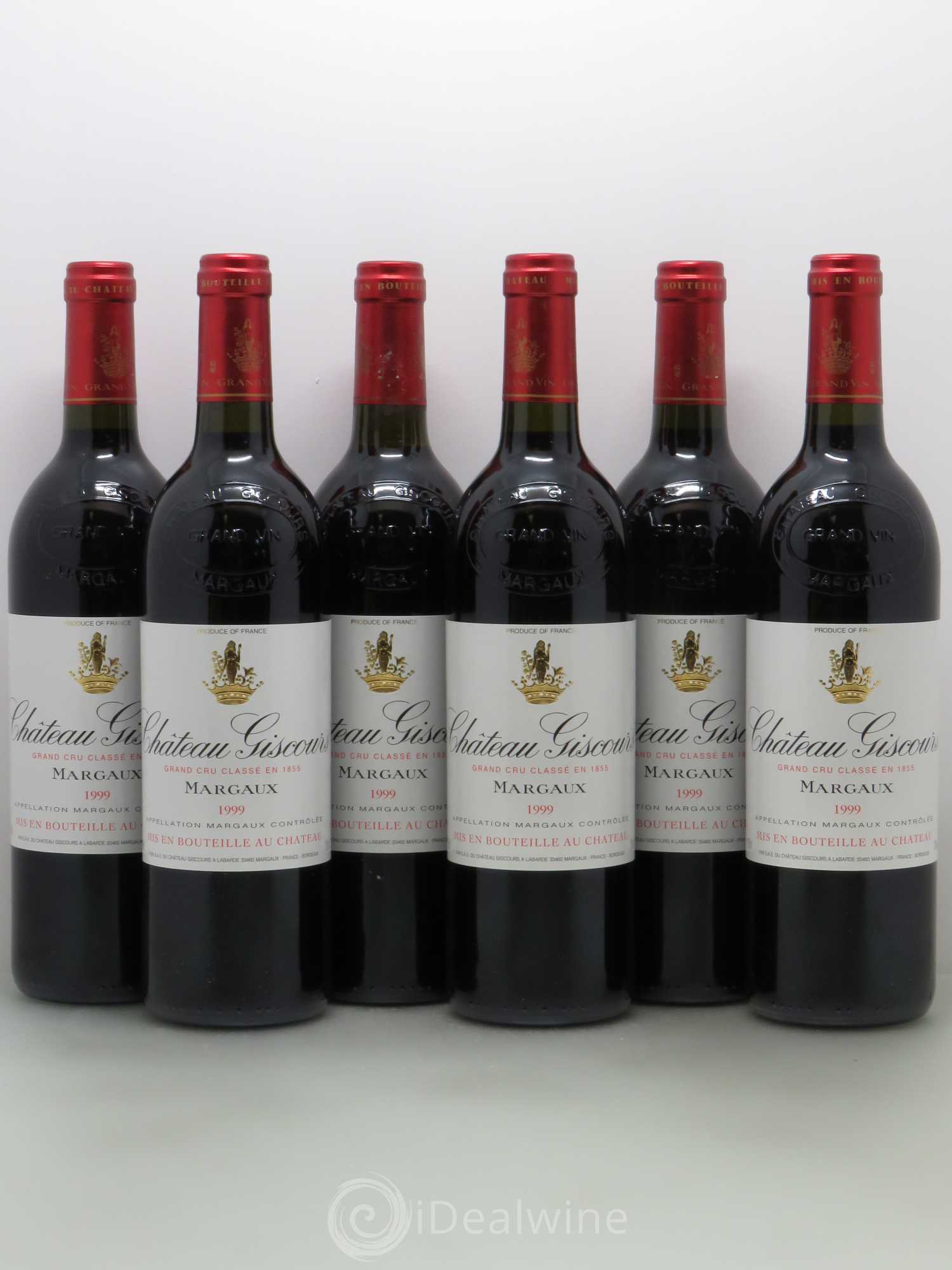 Château Giscours 3ème Grand Cru Classé 1999 - Lot de 6 bouteilles - 0