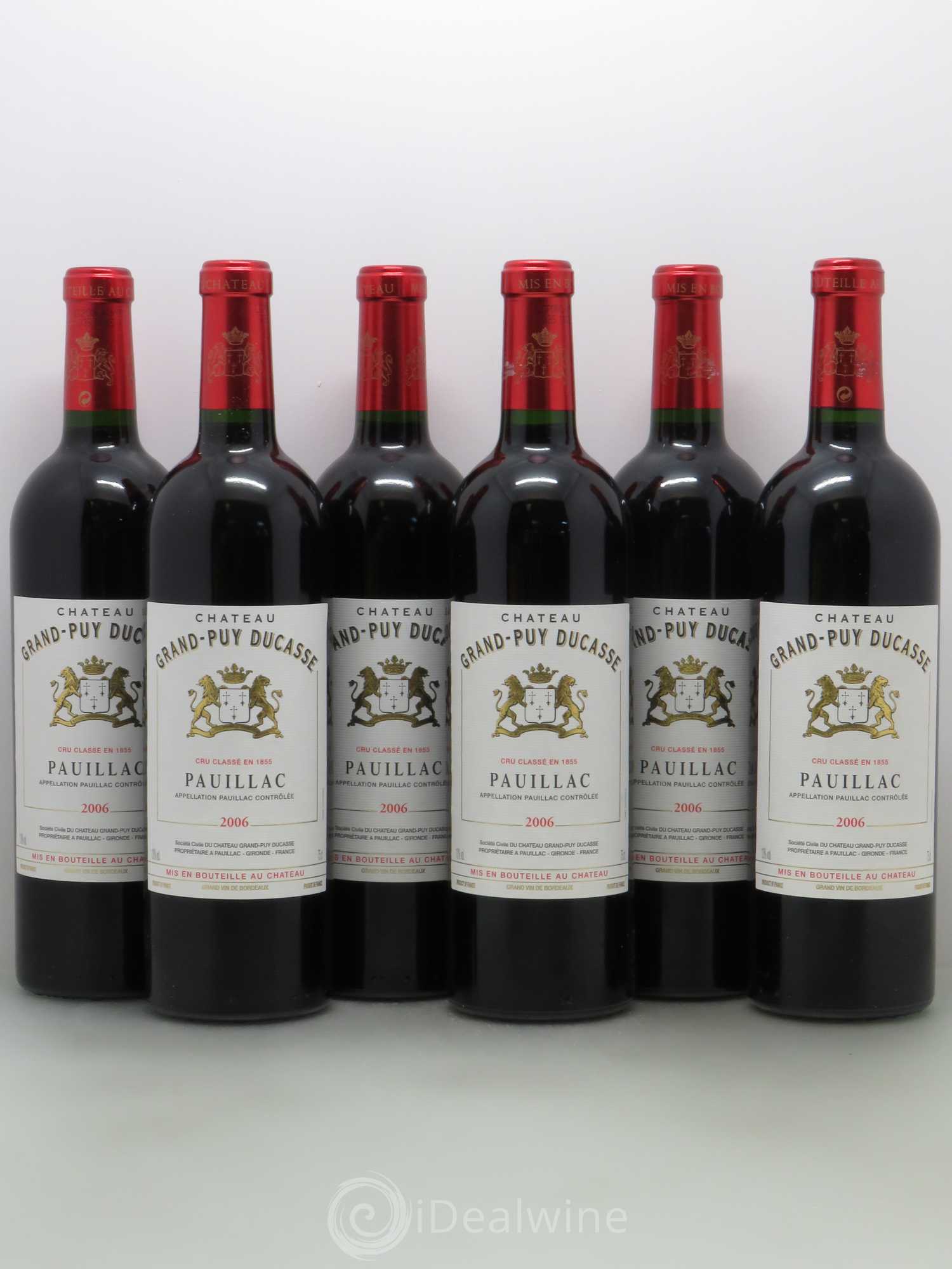 Château Grand Puy Ducasse 5ème Grand Cru Classé 2006 - Lot de 6 bouteilles - 0