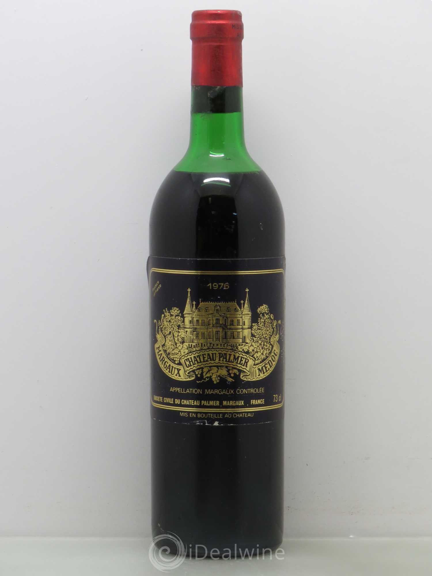 Château Palmer 3ème Grand Cru Classé 1976 - Lot de 1 bouteille - 0