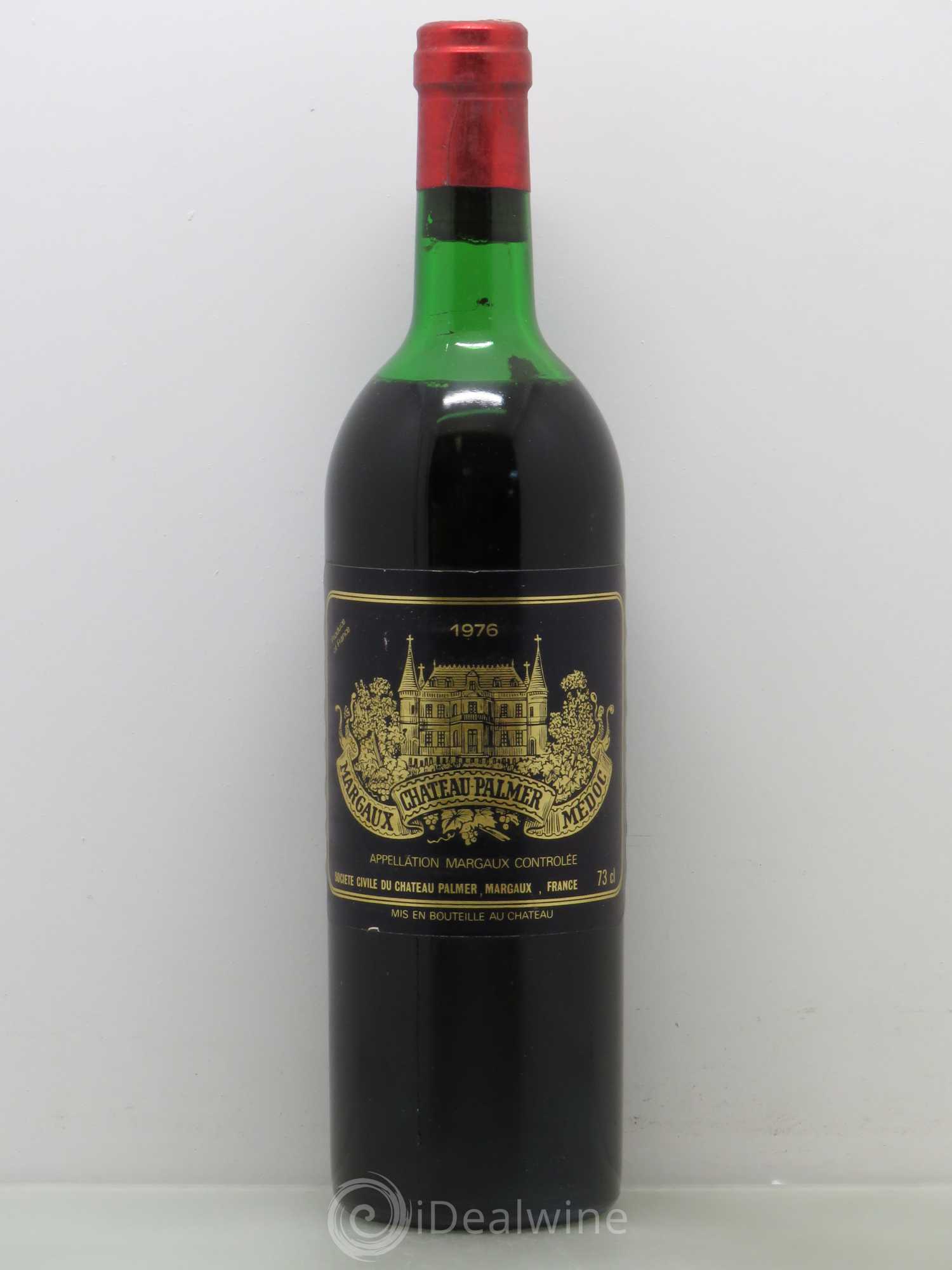 Château Palmer 3ème Grand Cru Classé 1976 - Lot de 1 bouteille - 0