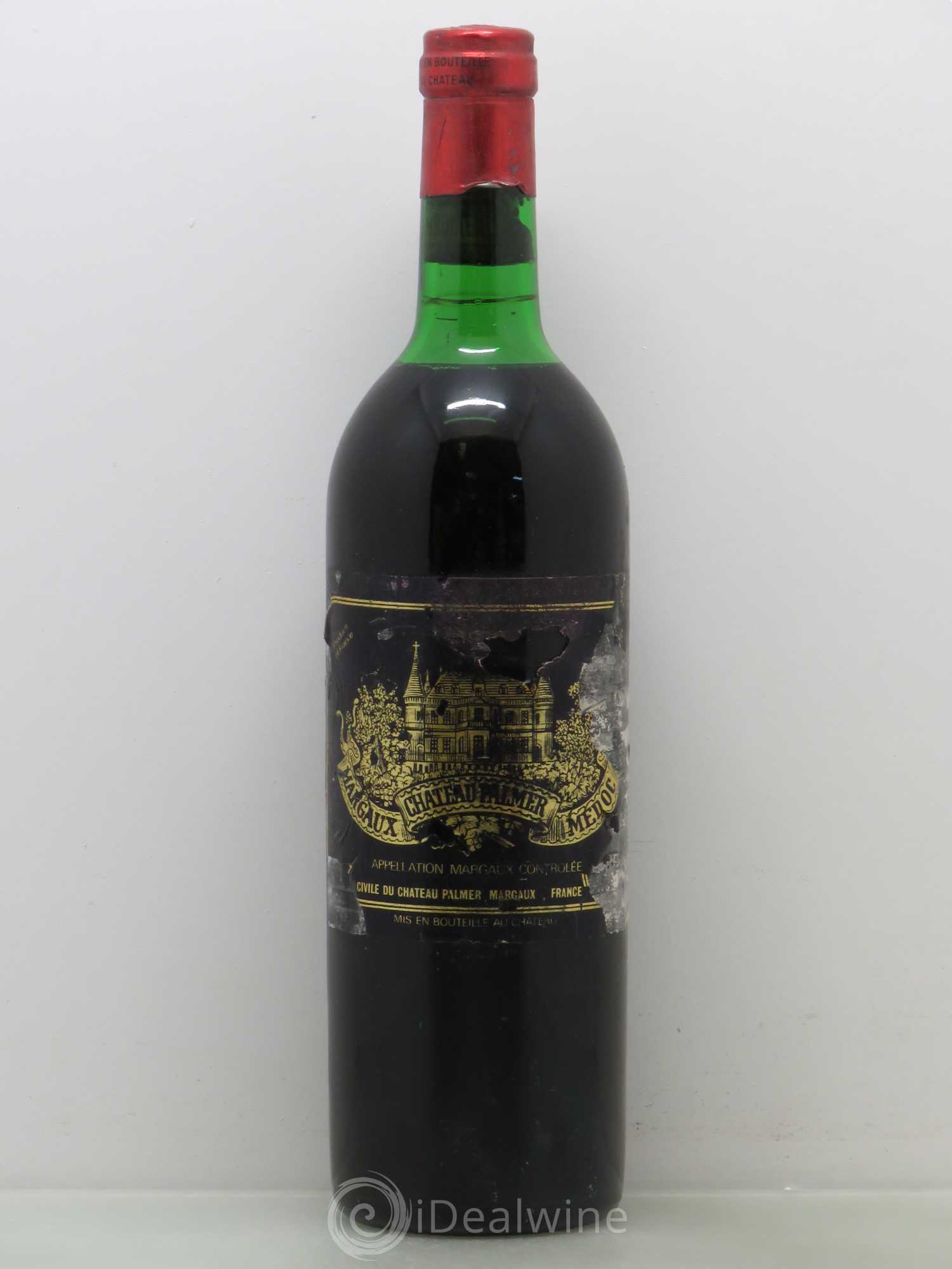 Château Palmer 3ème Grand Cru Classé 1976 - Lot de 1 bouteille - 0