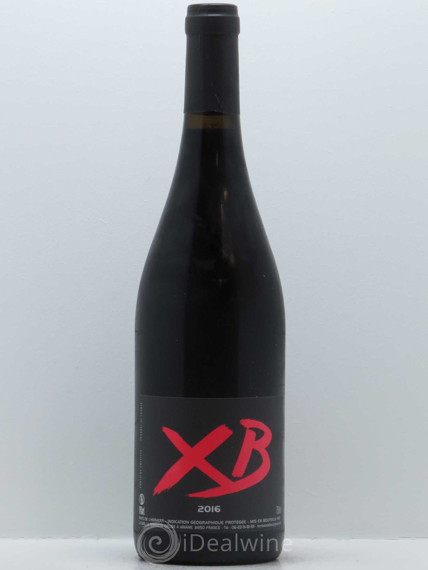 Pays d'Hérault XB Terrasse d'Elise (Domaine de la) 2016 - Lot de 1 bouteille - 0