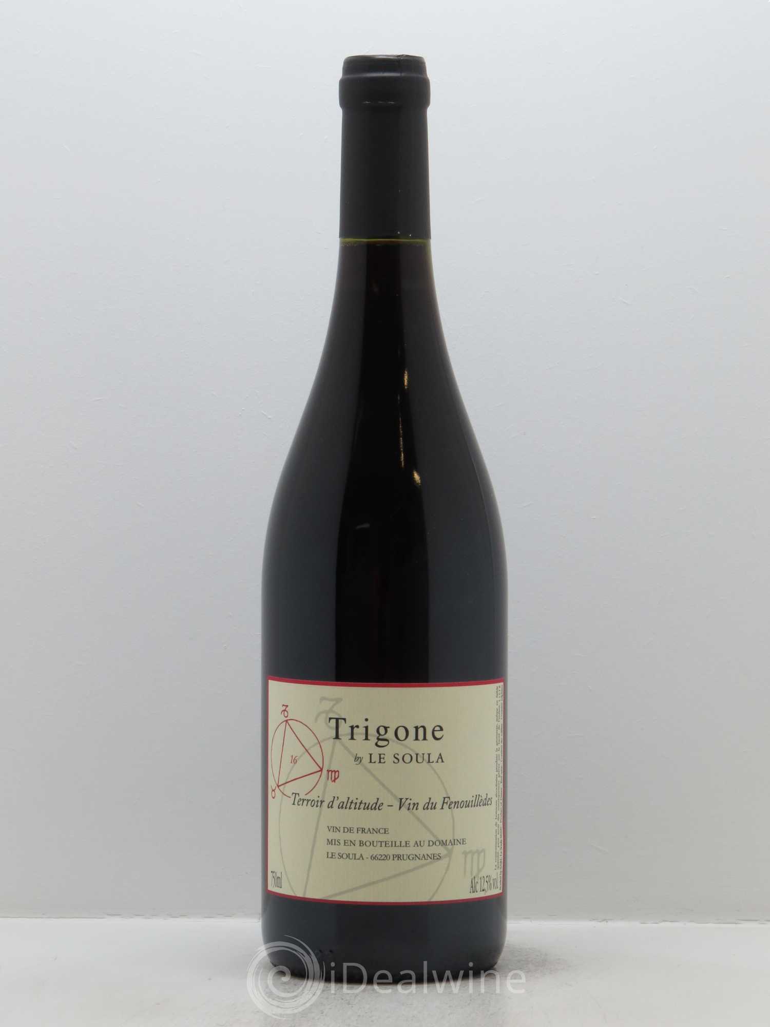 Vin de France Le Soula Trigone 2016 - Lot de 1 bouteille - 0
