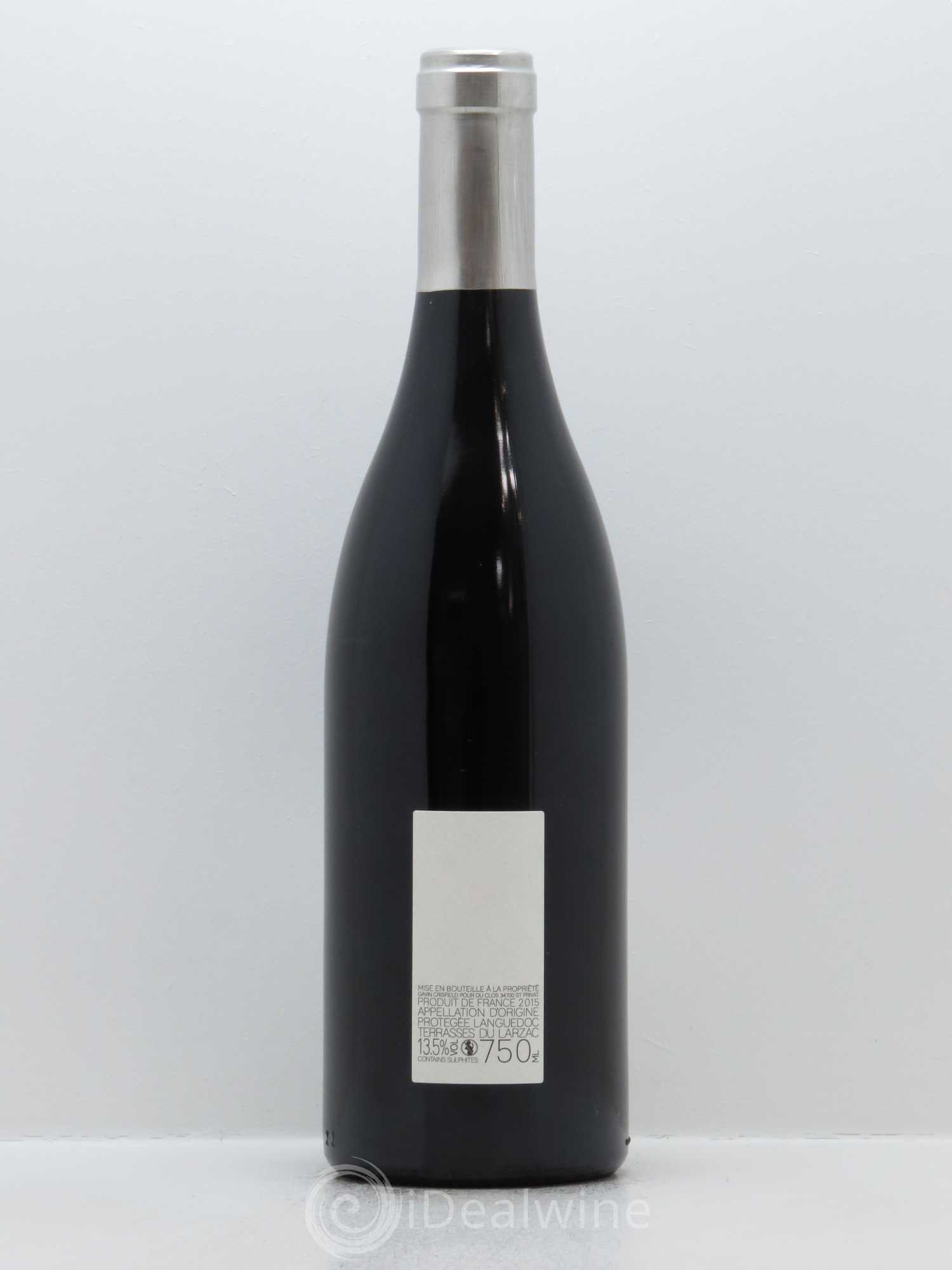 Terrasses du Larzac Gavin Crisfield La Traversée 2015 - Lot de 1 bouteille - 1