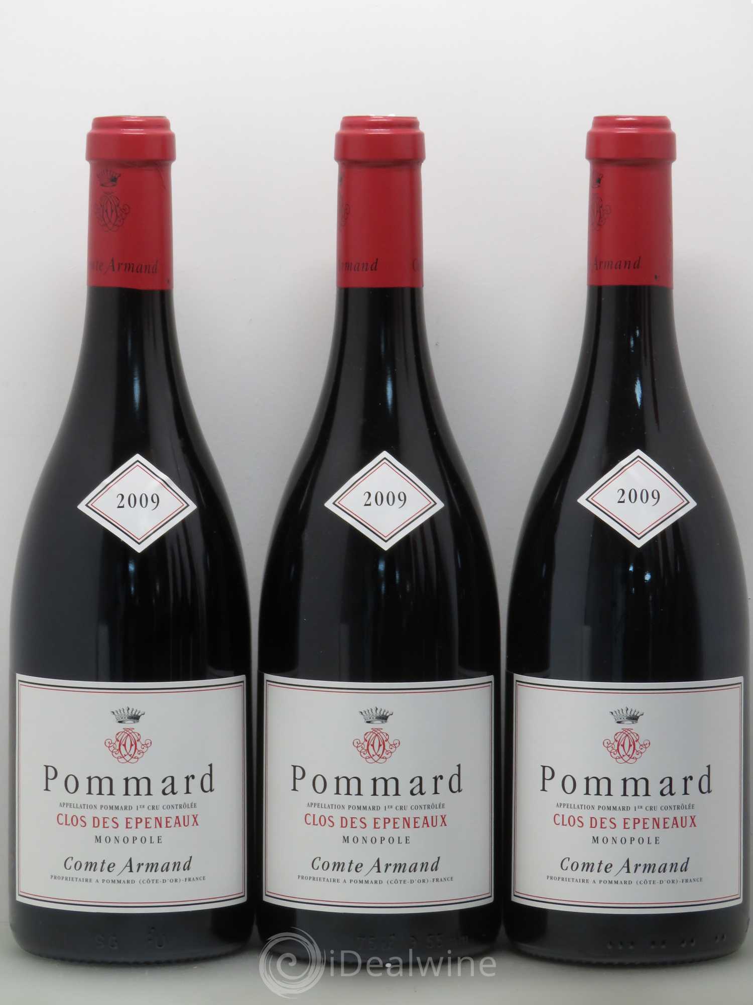 Pommard 1er Cru Clos des Epeneaux Comte Armand 2009 - Lot de 6 bouteilles - 2