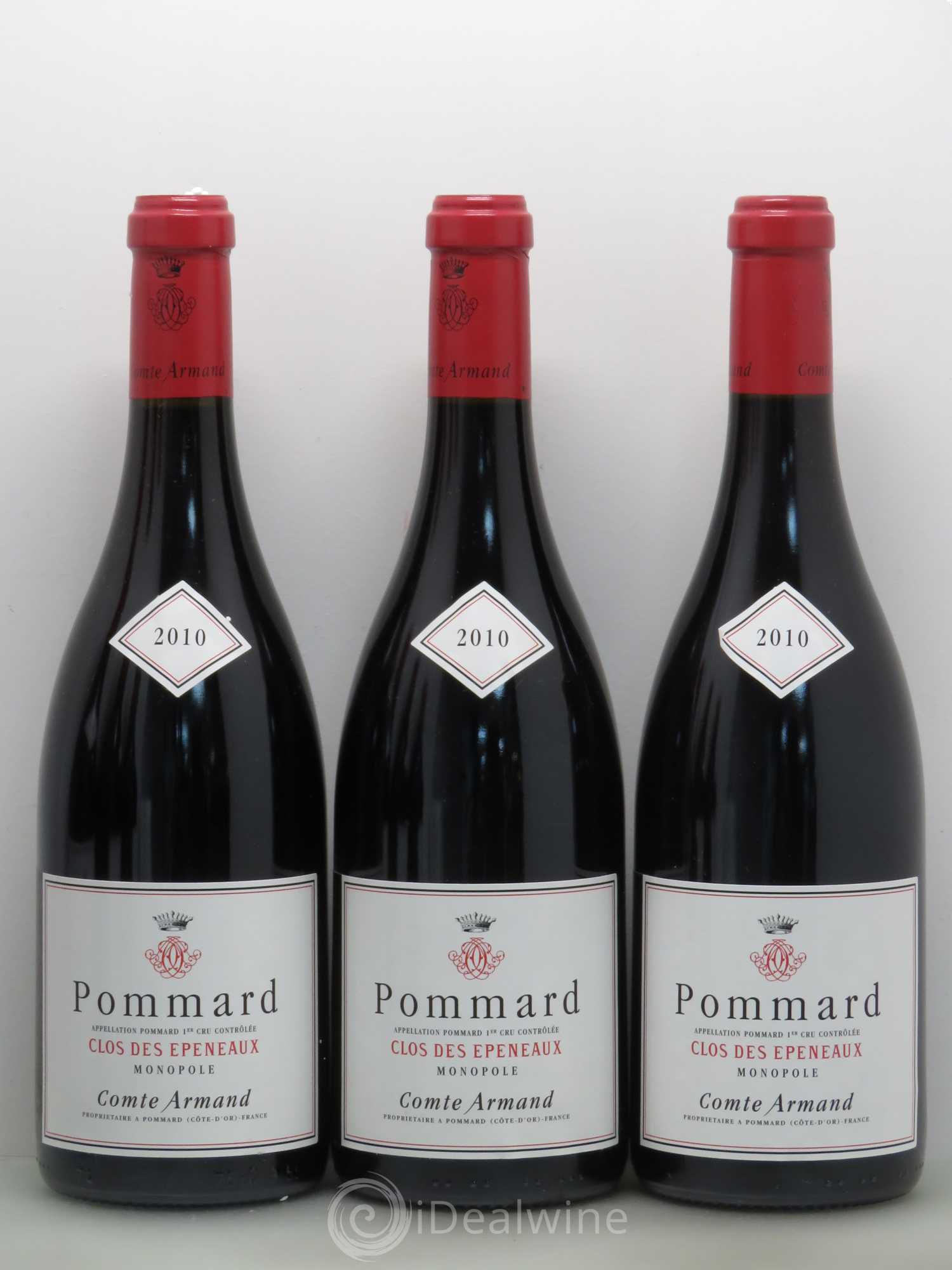 Pommard 1er Cru Clos des Epeneaux Comte Armand 2010 - Lot de 6 bouteilles - 1