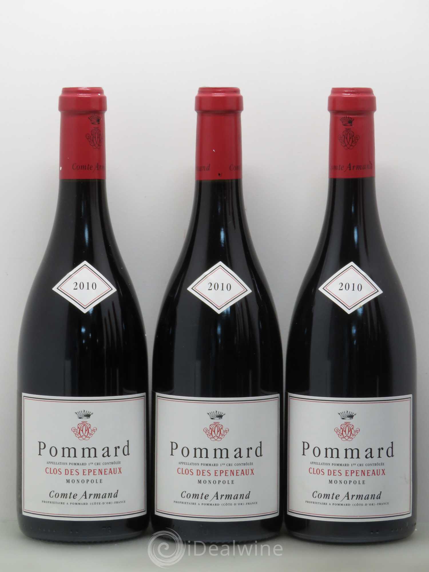 Pommard 1er Cru Clos des Epeneaux Comte Armand 2010 - Lot de 6 bouteilles - 2
