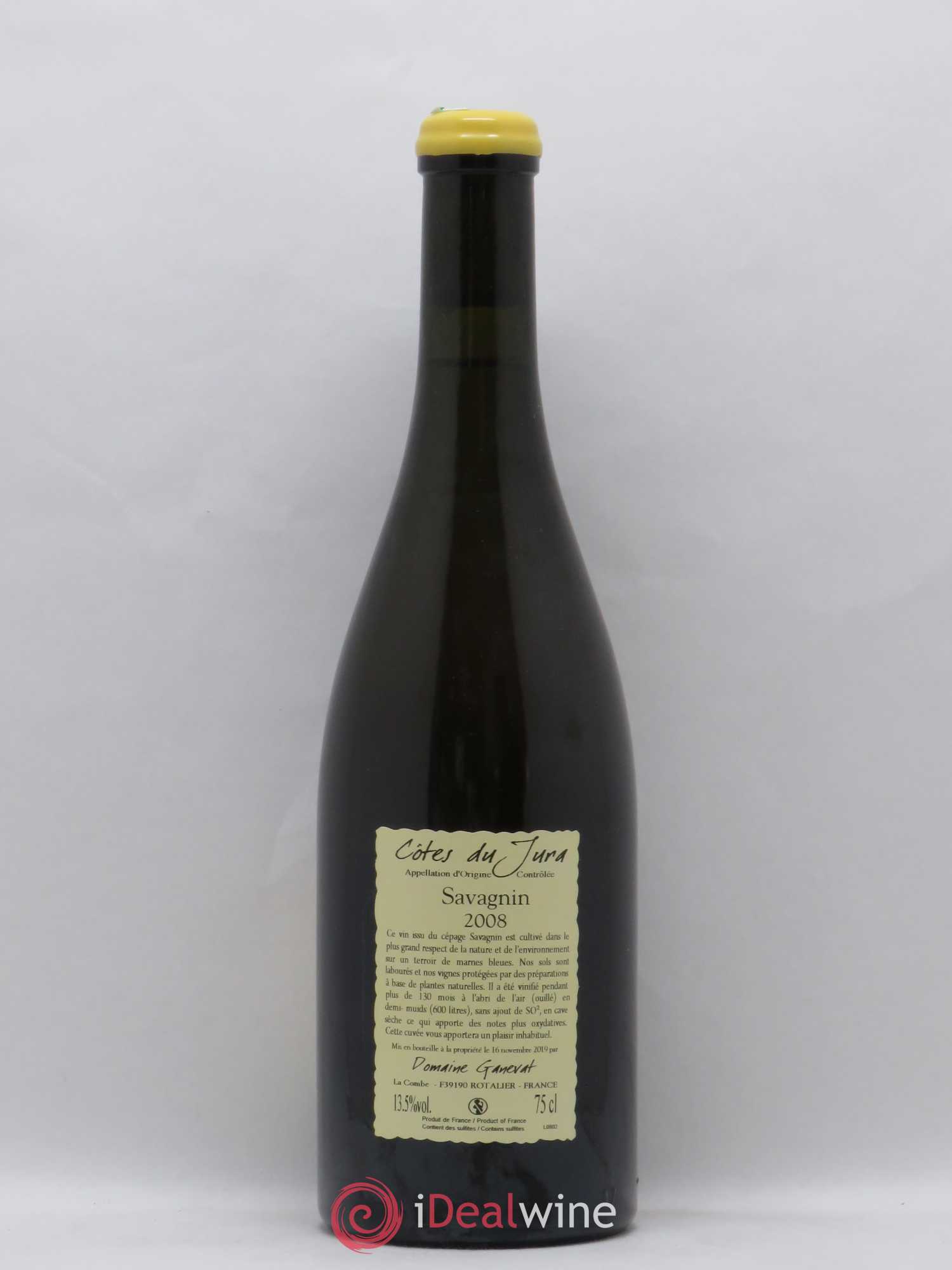 Côtes du Jura Les Vignes de mon Père Jean-François Ganevat (Domaine) 2008 - Lot de 1 bouteille - 1