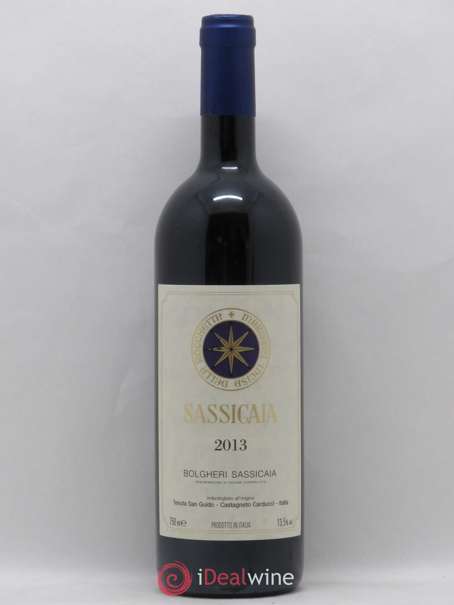 Bolgheri DOC Sassicaia Tenuta San Guido 2013 - Lot de 1 bouteille - 0