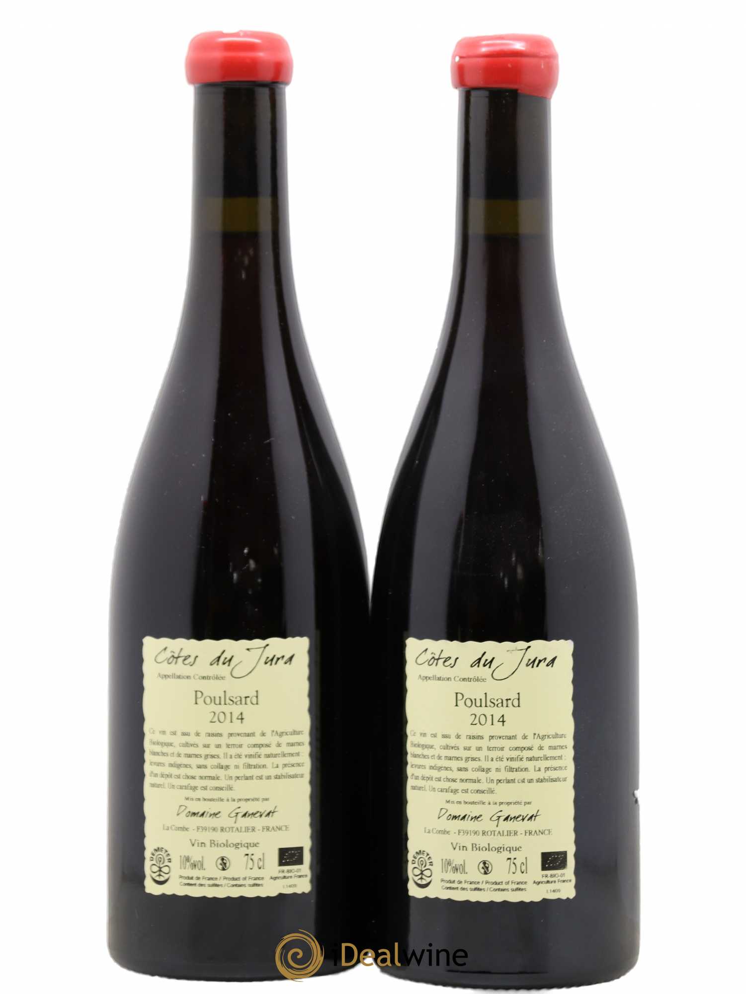 Côtes du Jura Julien en Billat l'enfant terrible du Sud Jean-François Ganevat (Domaine) 2014 - Lot de 2 bouteilles - 1
