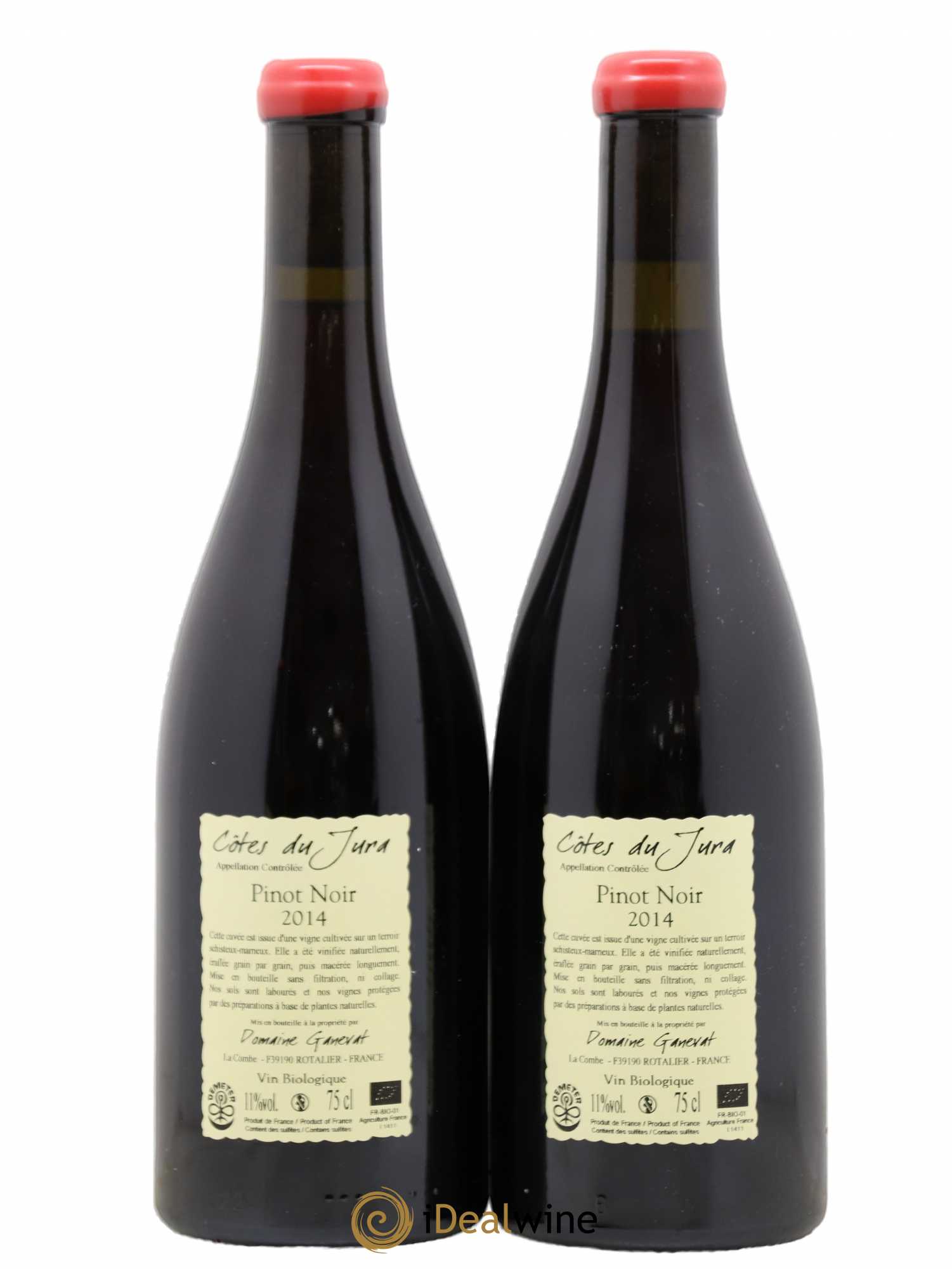 Côtes du Jura Julien En Billat Jean-François Ganevat (Domaine) 2014 - Lot de 2 bouteilles - 1