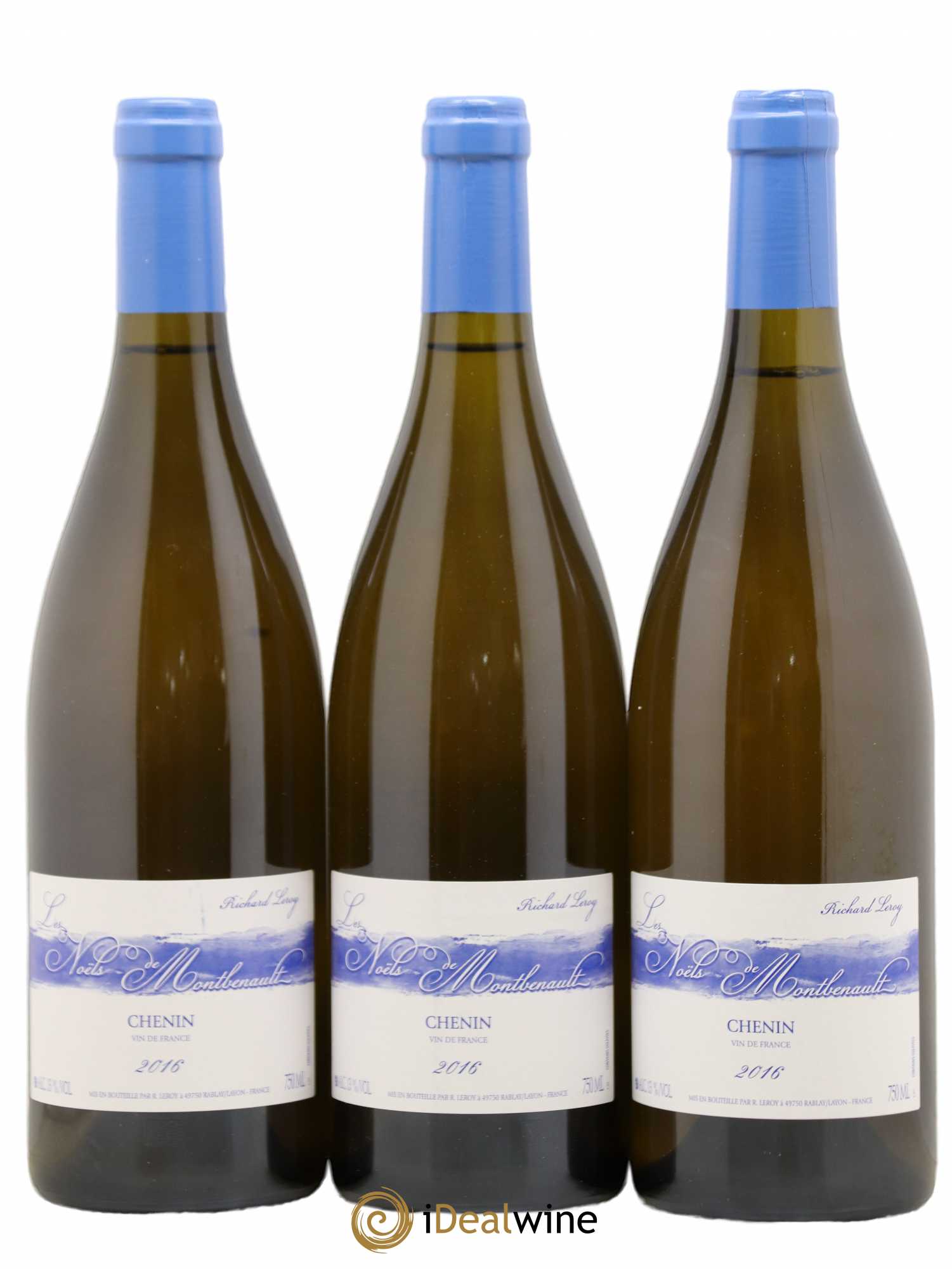 Vin de France Les Noëls de Montbenault Richard Leroy 2016 - Lot de 3 bouteilles - 0